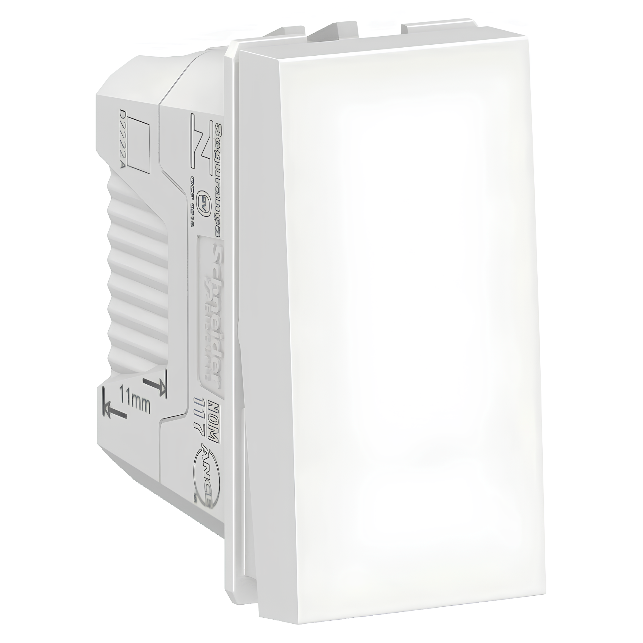 Modulo Pulsador Universal 10A 1M Branco S70110604 Orion Schneider