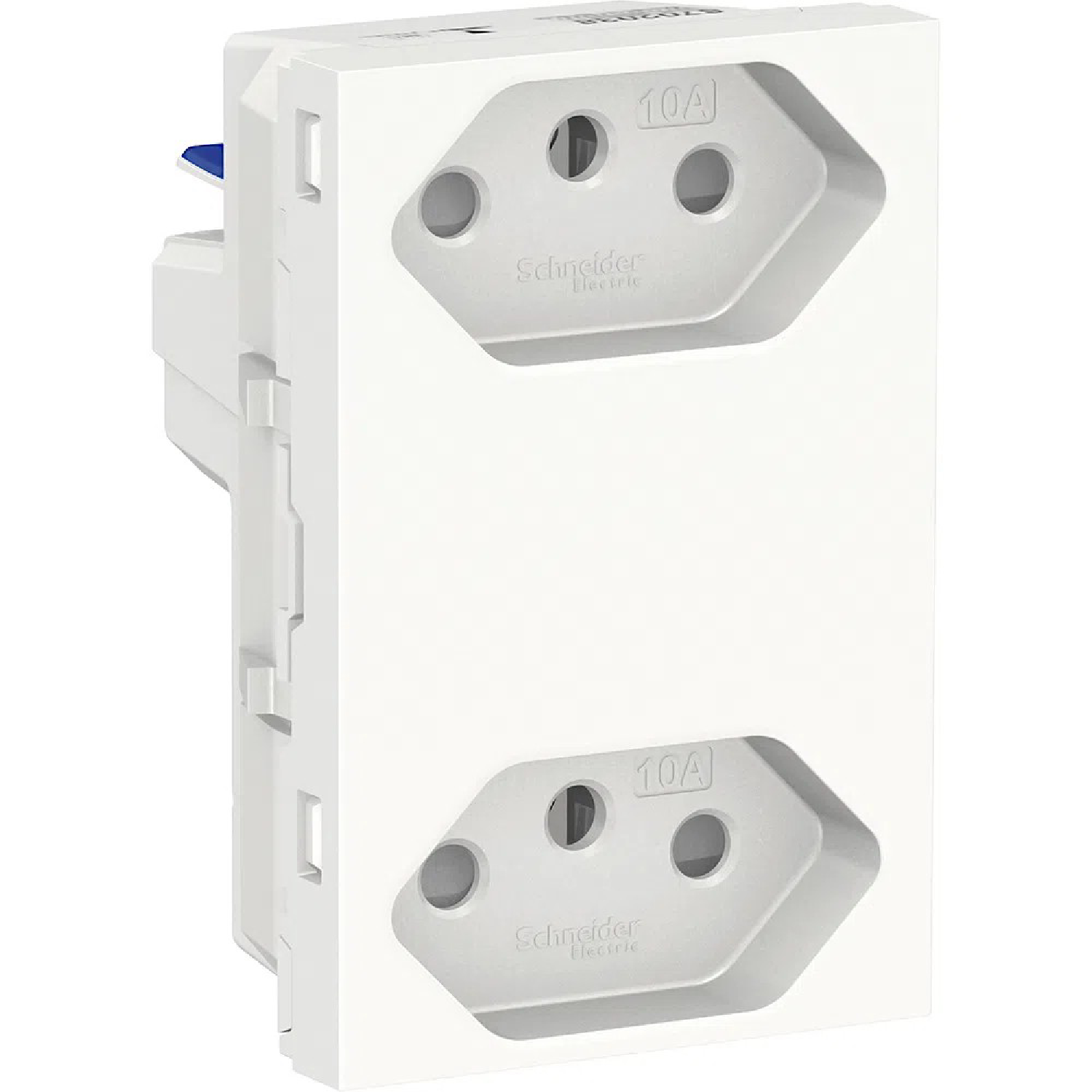 Modulo Tomada Duplex 2P+T 10A Br S70325104 Orion Schneider