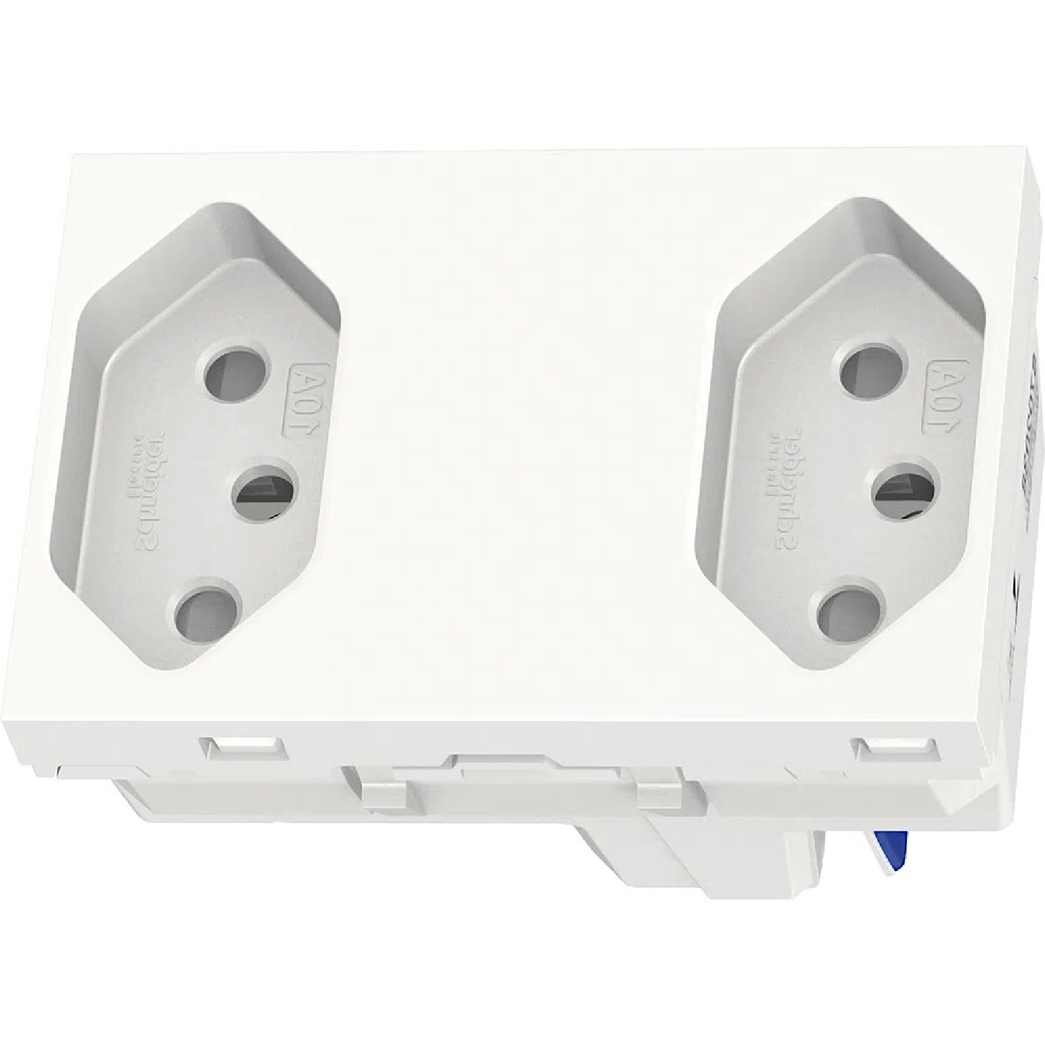 Modulo Tomada Duplex 2P+T 10A Br S70325104 Orion Schneider