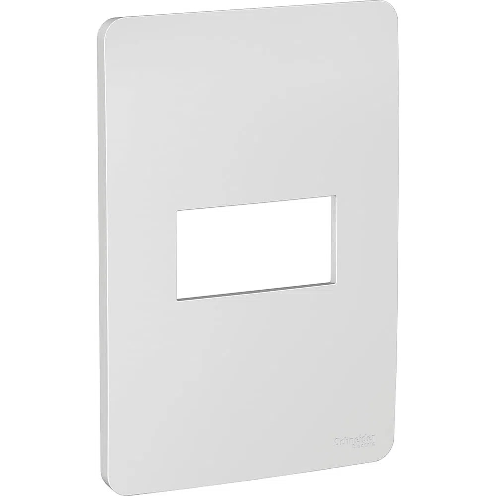 Placa 4X2 1 Posto Gamma Silver Orion S730101274 Schneider