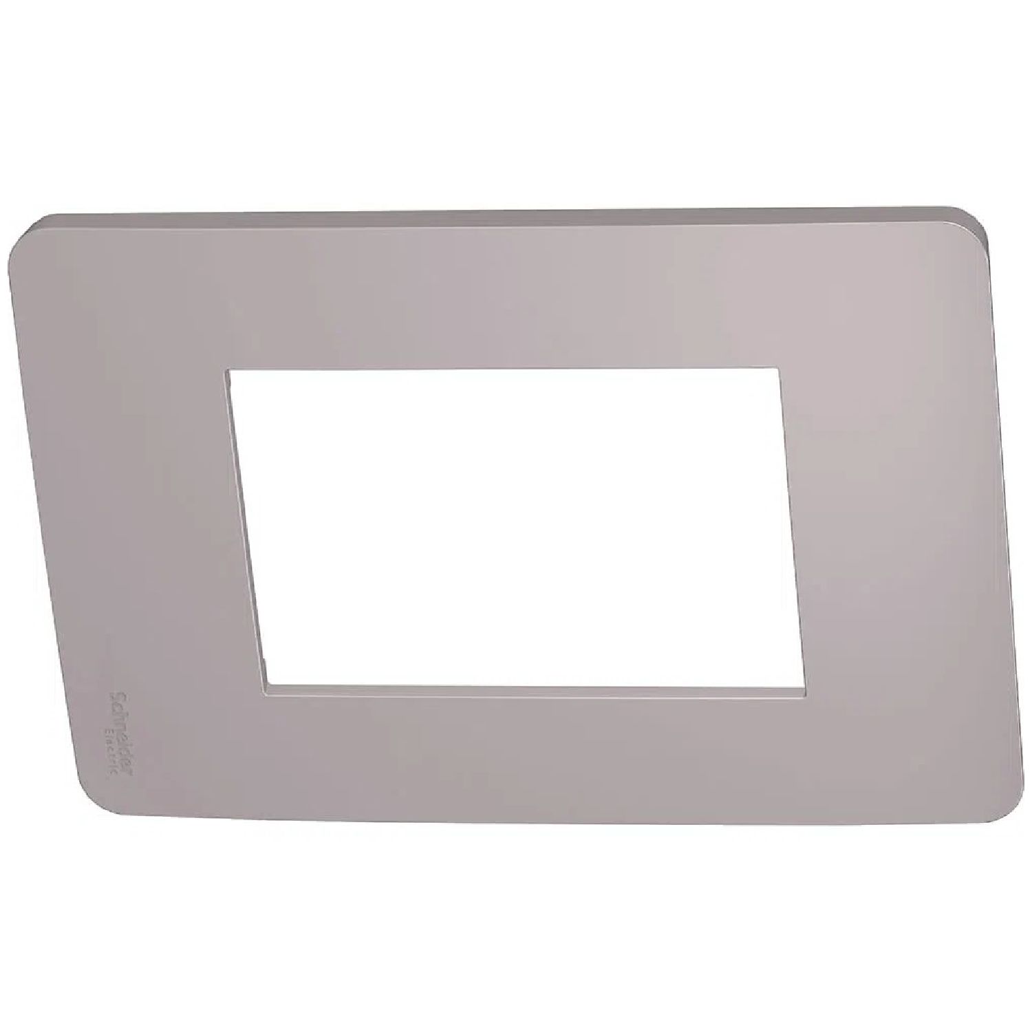 Placa 4X2 3 Postos Axis Grey S730103224 Orion Schneider