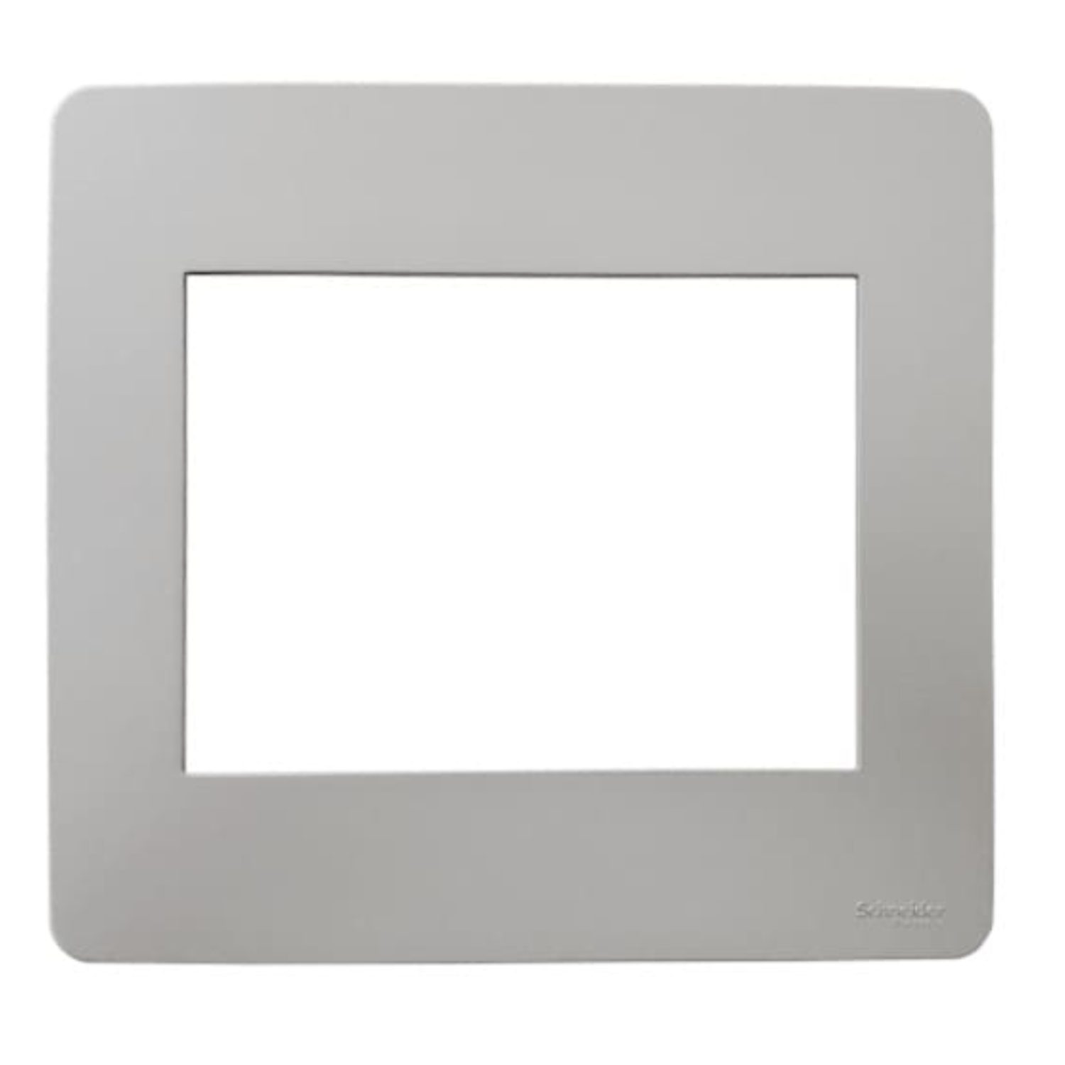 Placa 4X4 6 Postos Axis Grey S730203224 Orion Schneider