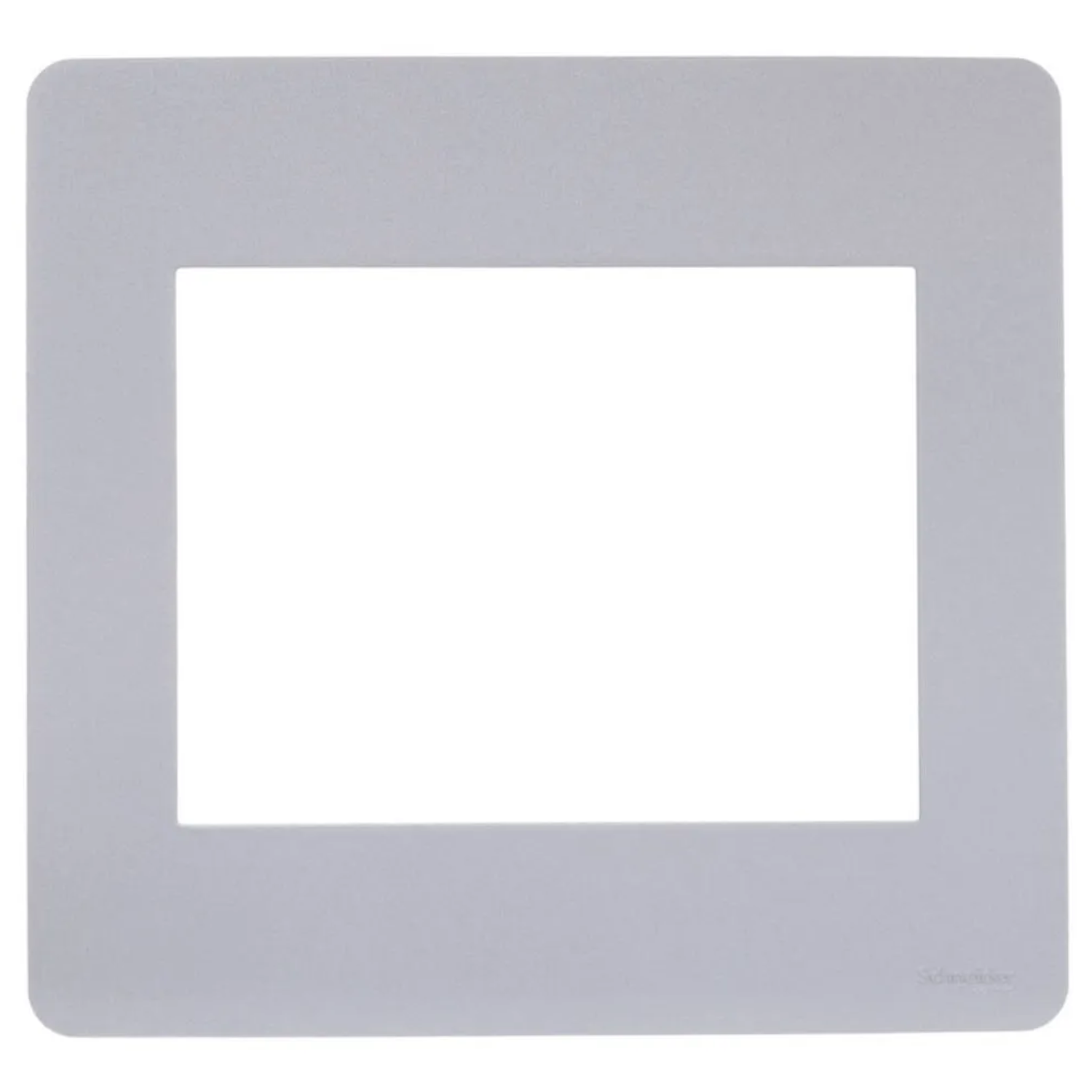 Placa 4X4 6 Postos Gamma Silver S730203274 Orion Schneider