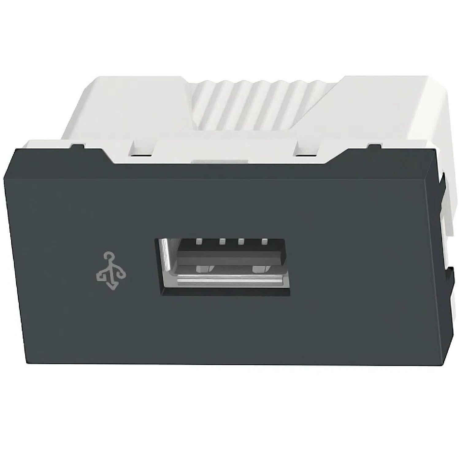 Modulo Tomada Usb Conector De Dados 1M Grafite Orion S70547194 Schneider