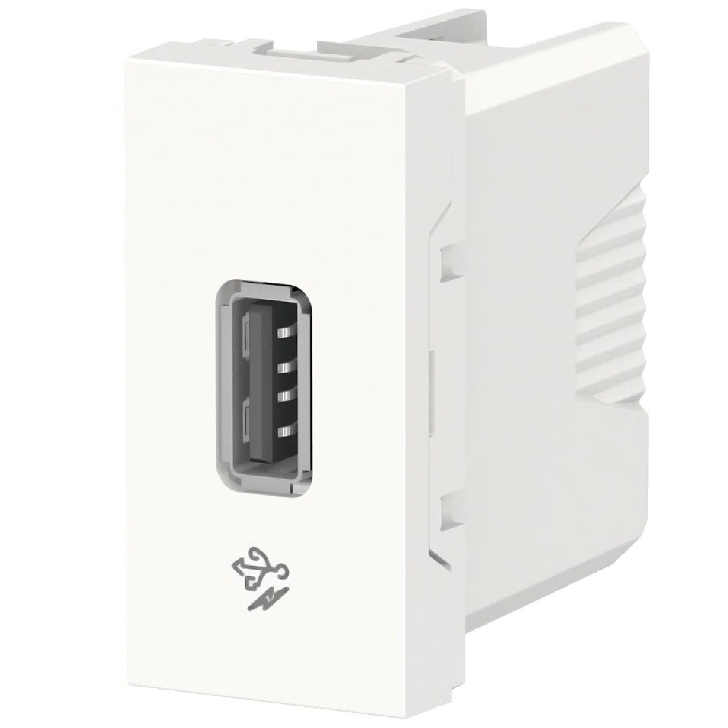 Modulo Tomada Carregador Usb 1A Branco Orion S70547004 Schneider