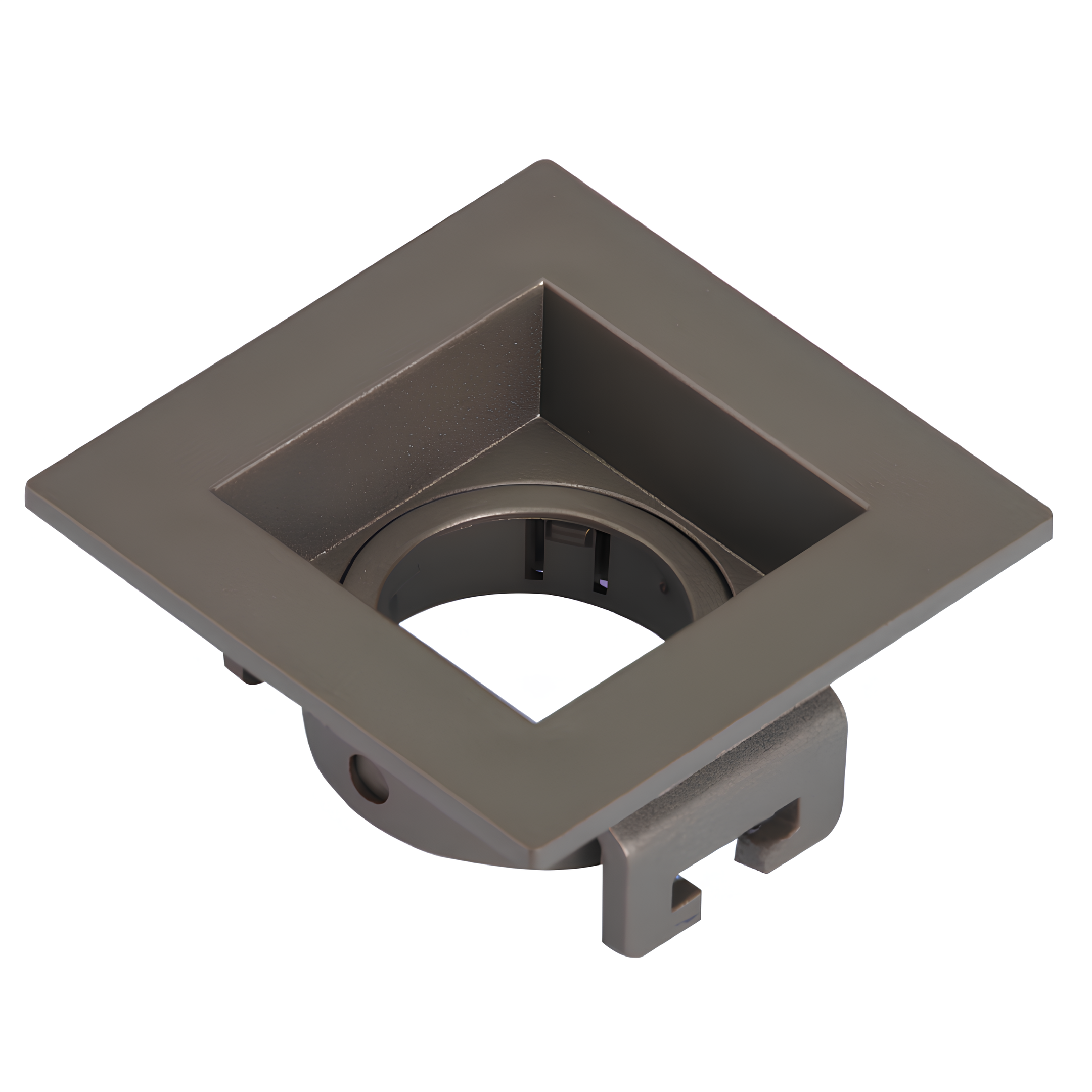 Spot Quadrado Embutir Face Recuado Mini Dicroica 7x3,5Cm Saveenergy