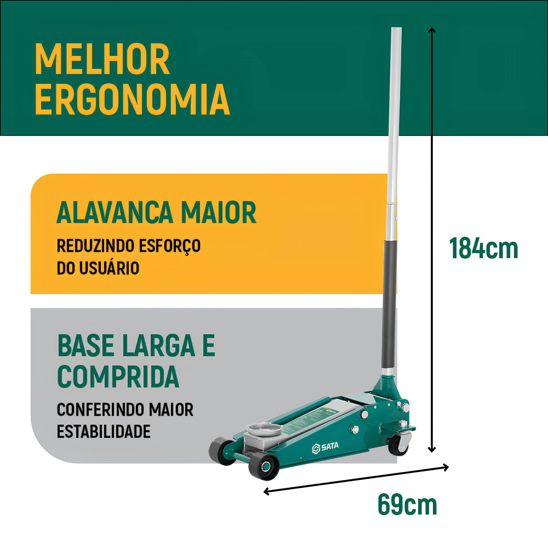 Macaco Jacaré 2500KG ST97813SC Sata