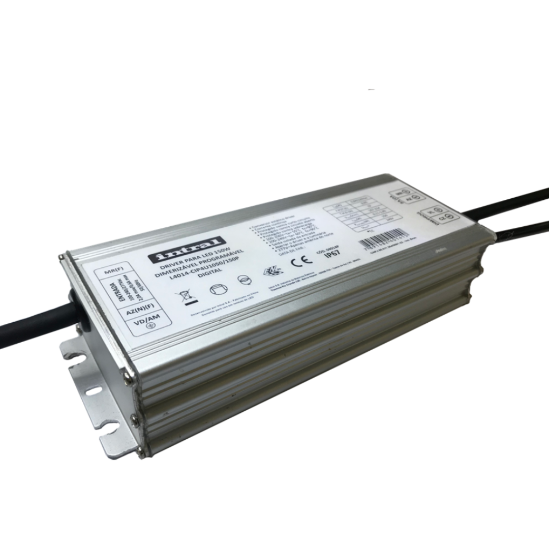 Fonte Driver Para Led 150W Ip67 Intral