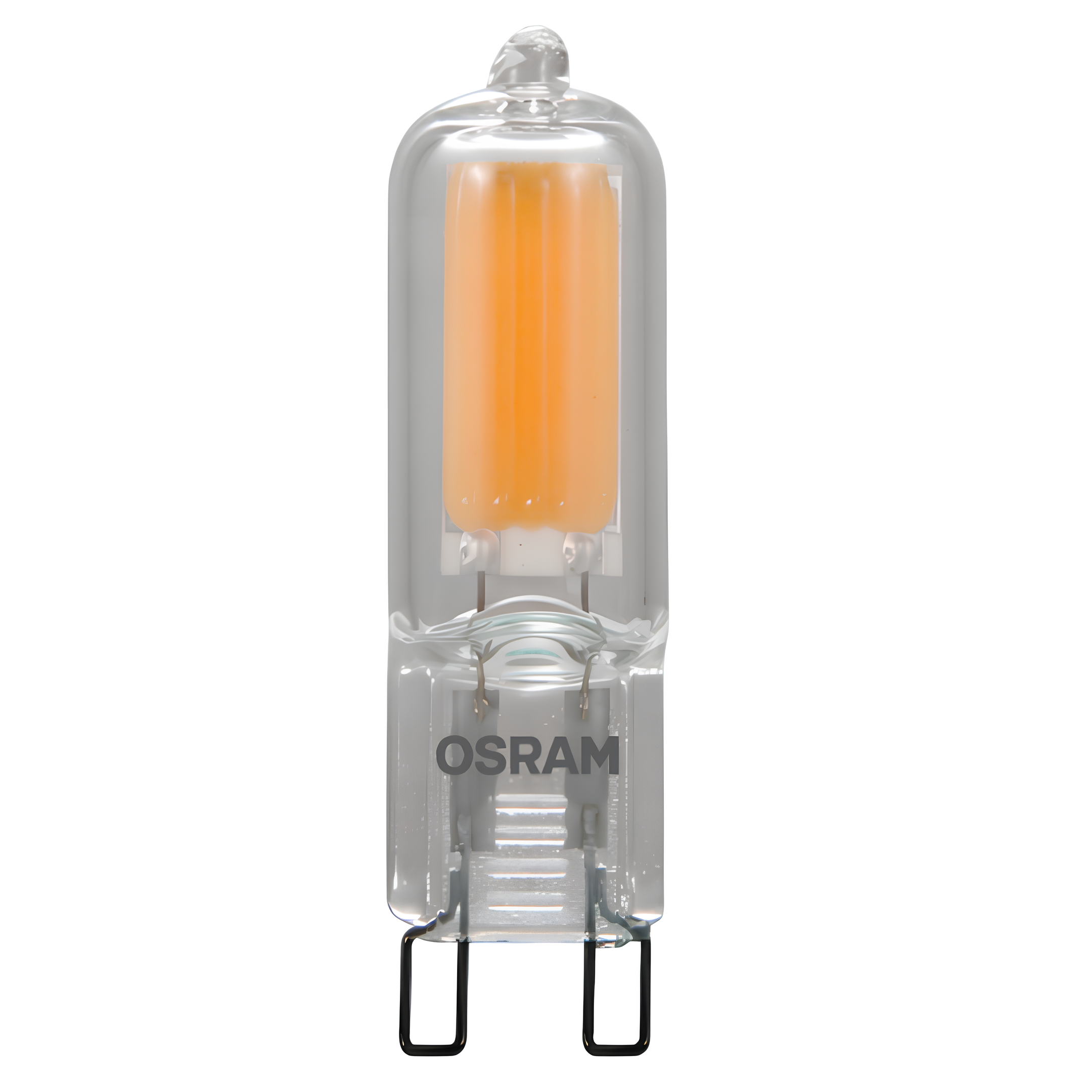 Lampada Led Pino Glass 2W 2500K 200Lm 300° Ip20 127V G9 Osram