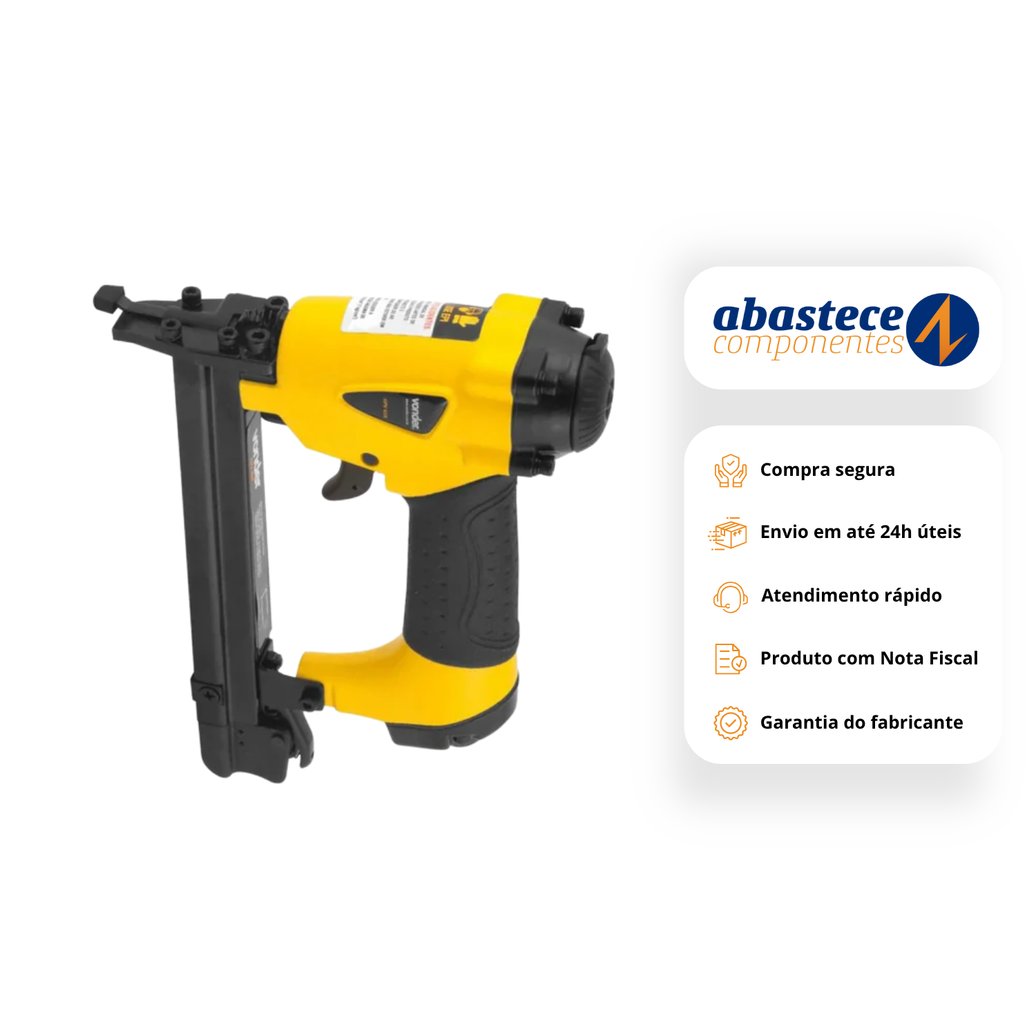 Grampeador Pneumatico Gpv616 Vonder