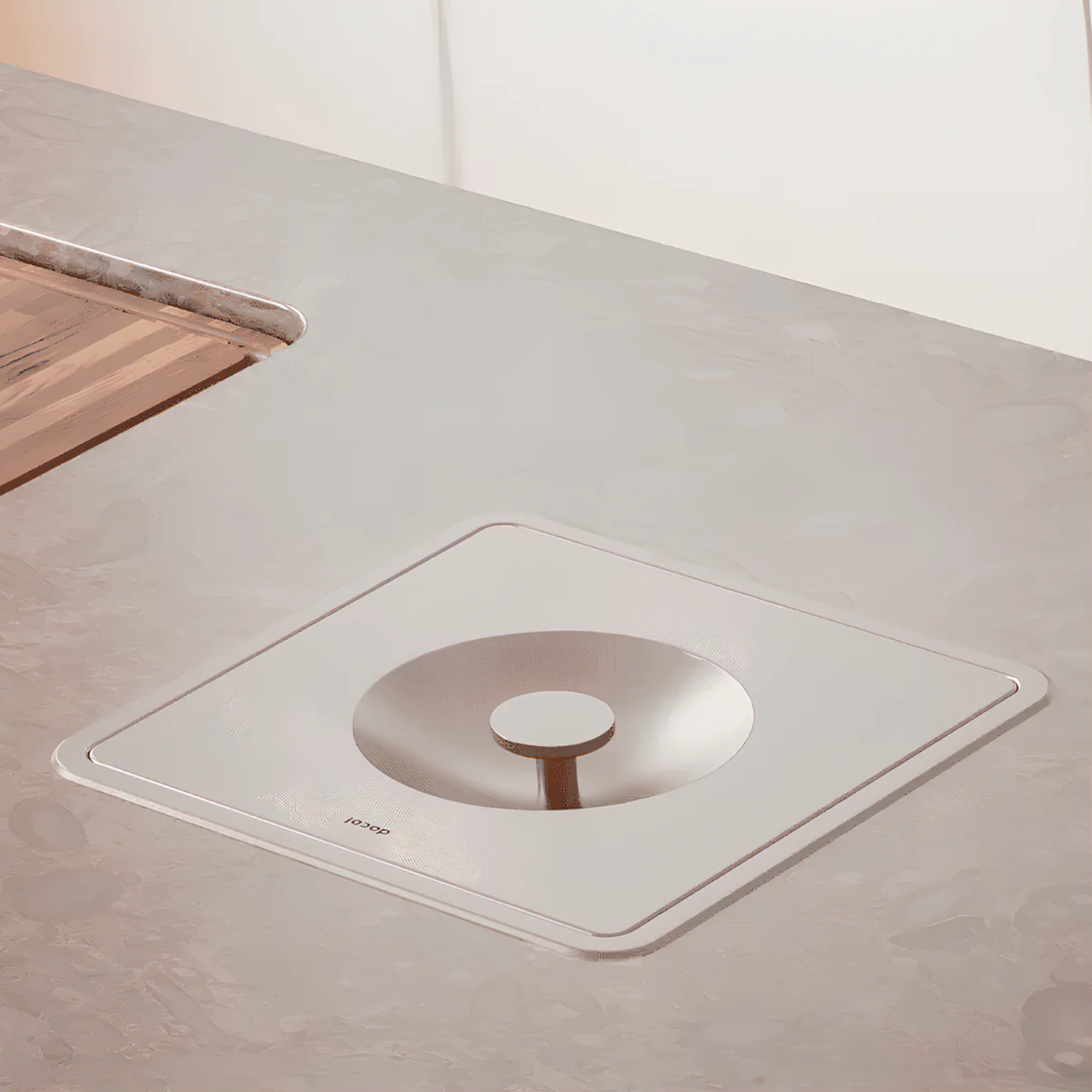 Lixeira de Embutir Quadrada D255 6L 01611716 Docol