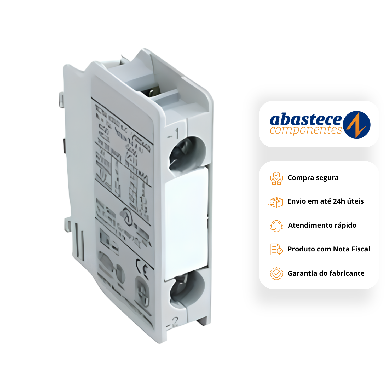 Contato Auxiliar 1Nf Para 3Ts29 A 3Ts36 Siemens
