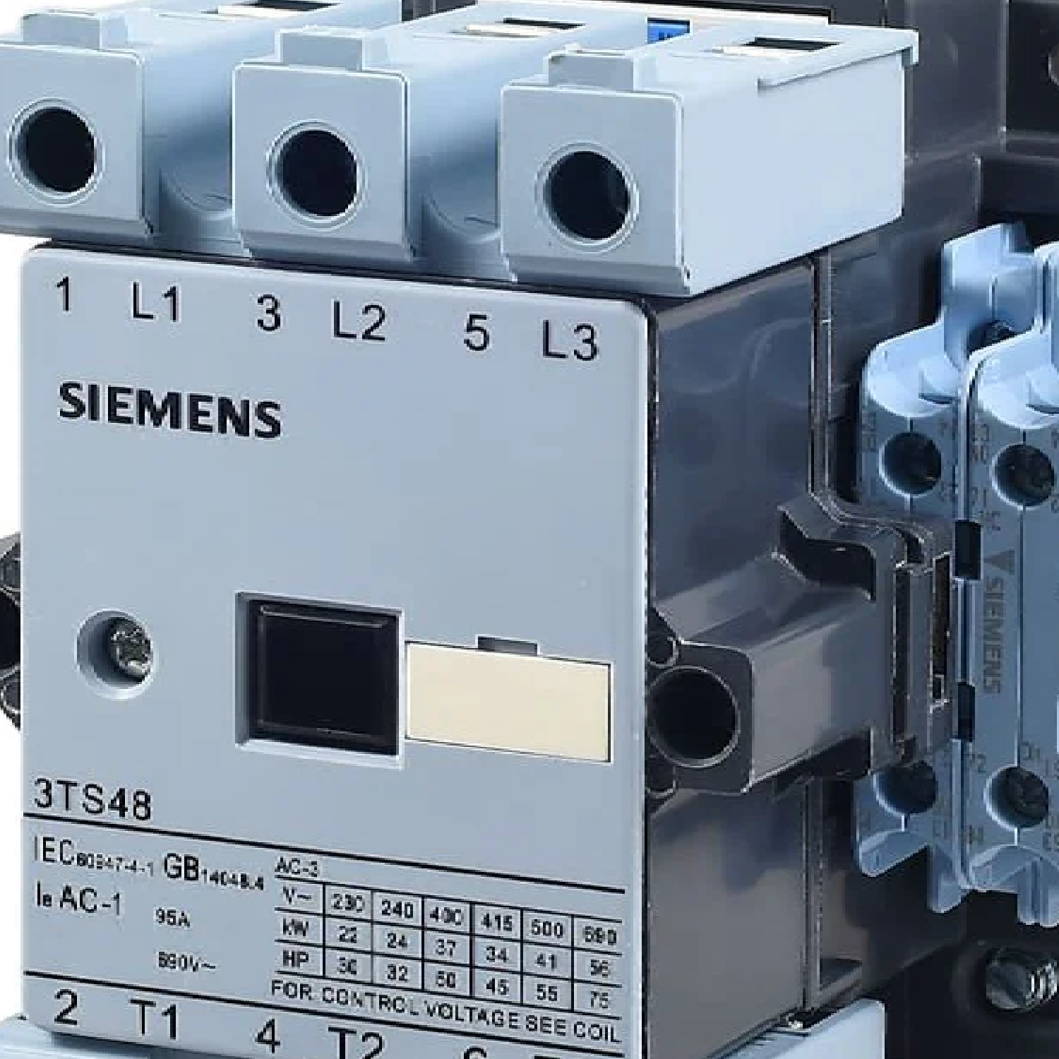Contator De Potencia Tripolar 75A 220V 3TS48220AN2 Siemens