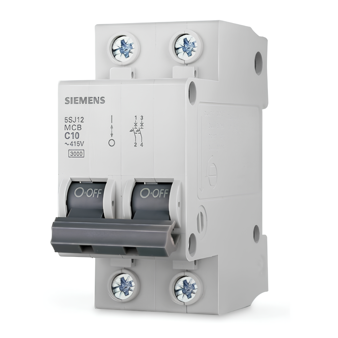 Disjuntor Bipolar 50A Din Curva C 5Sj12507mb Siemens