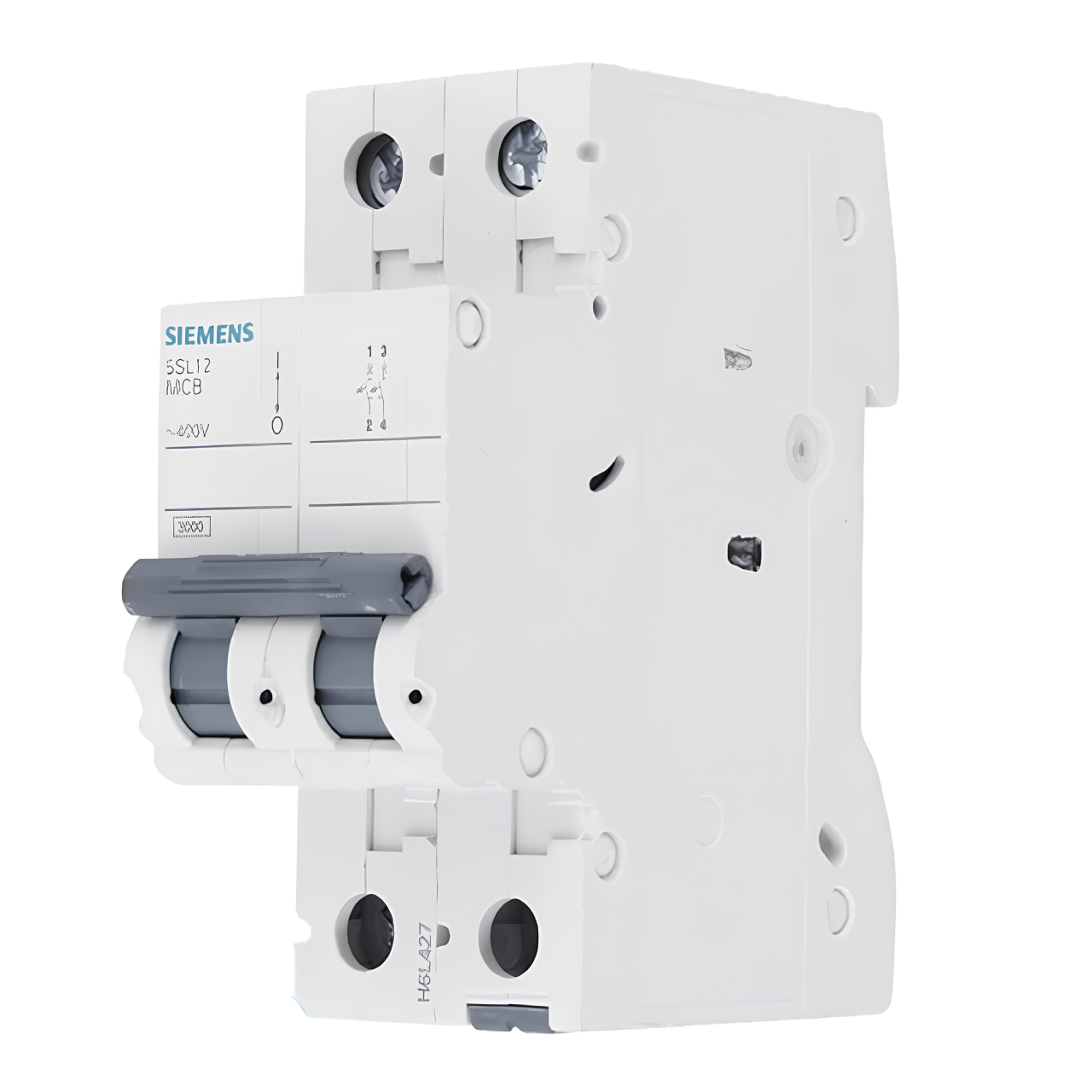 Disjuntor Bipolar 80A Curva C 5Sl12807mb Siemens
