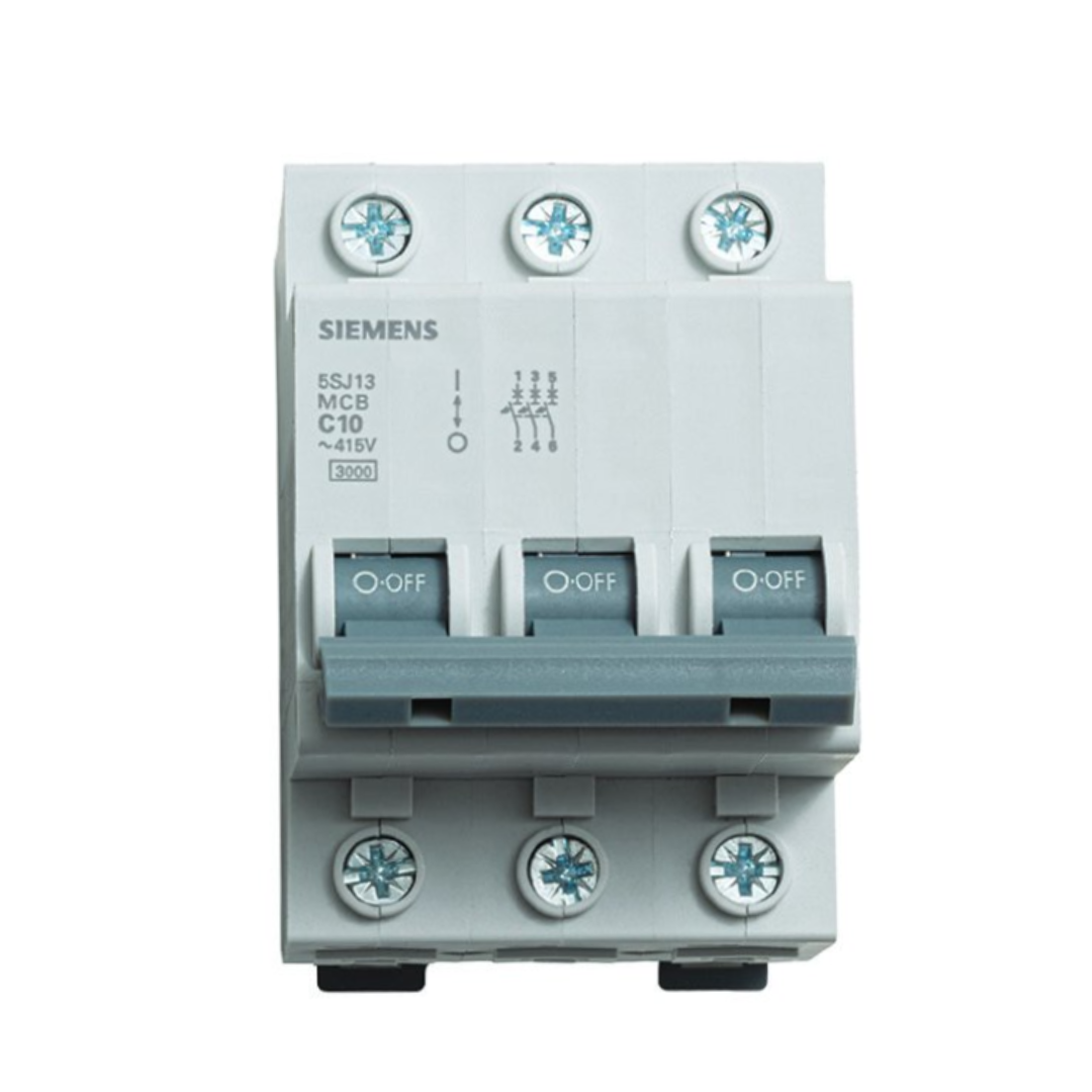 Disjuntor Tripolar Curva C 10A/16A/20A/25A/32A 5Sj1 Siemens