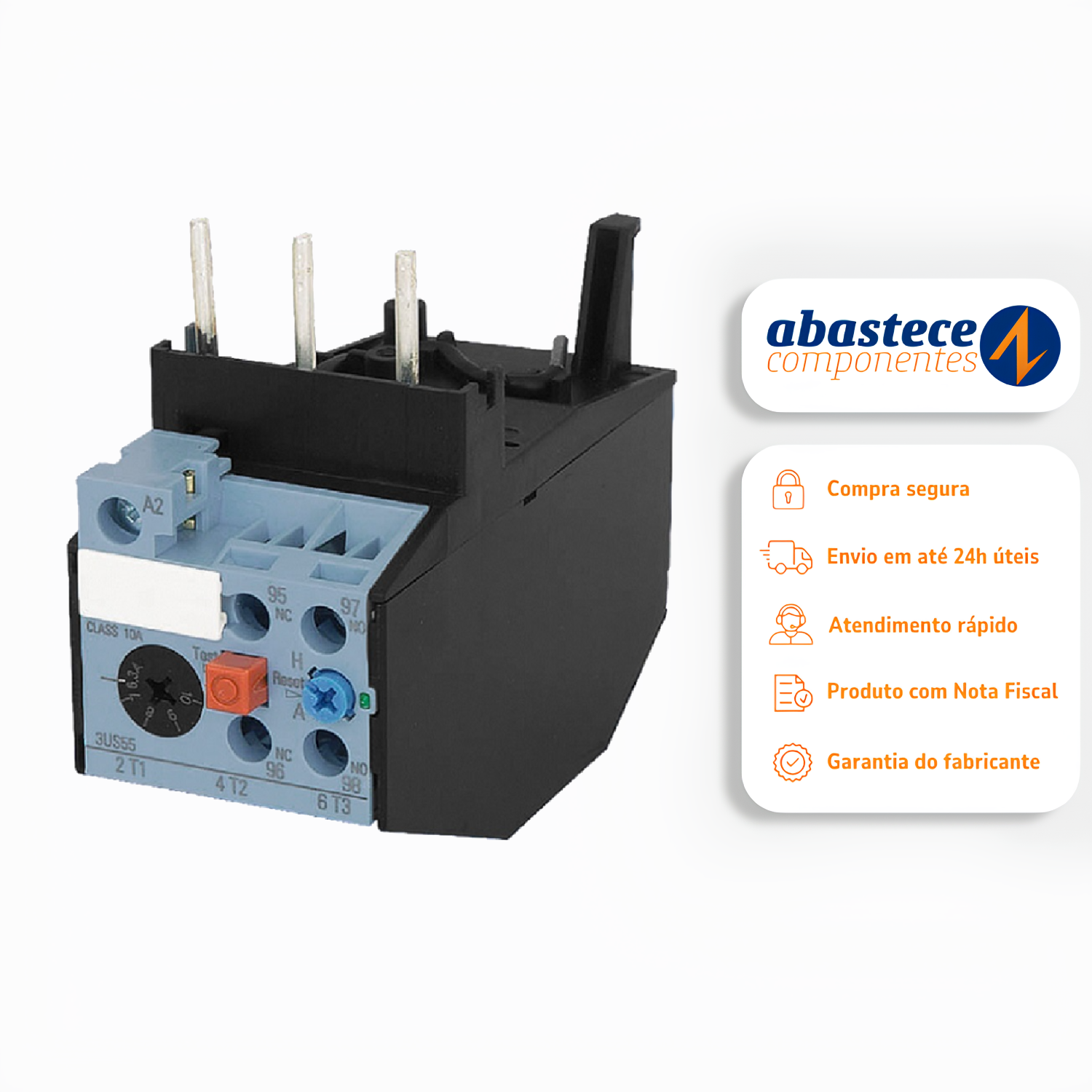 Rele Termico 0,63 A 1A 3Us50 Siemens