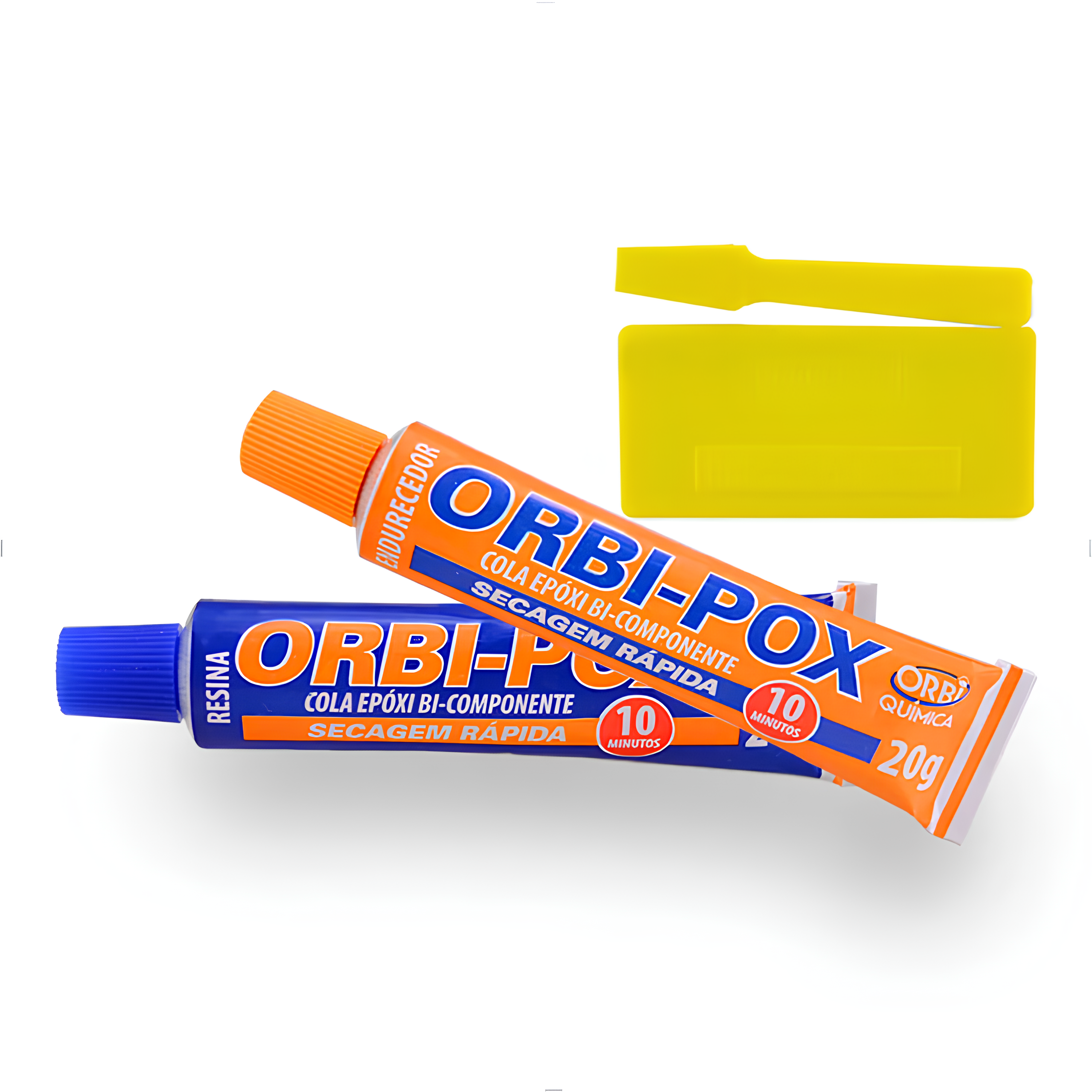 Adesivo Cola Epóxi Orbipox 10 Minutos 40G 241 Orbi Química