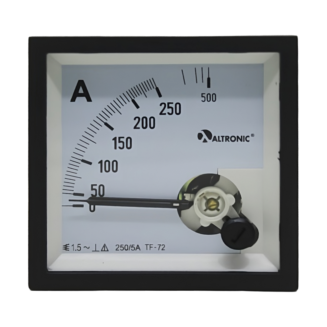 Amperimetro Analogico 96X96 - 800/5A 5AMP96800 Altronic