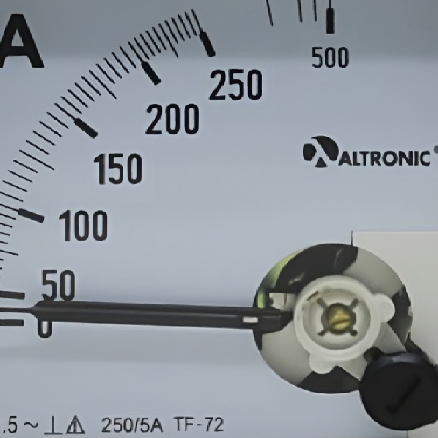 Amperimetro Analogico 96X96 - 800/5A 5AMP96800 Altronic