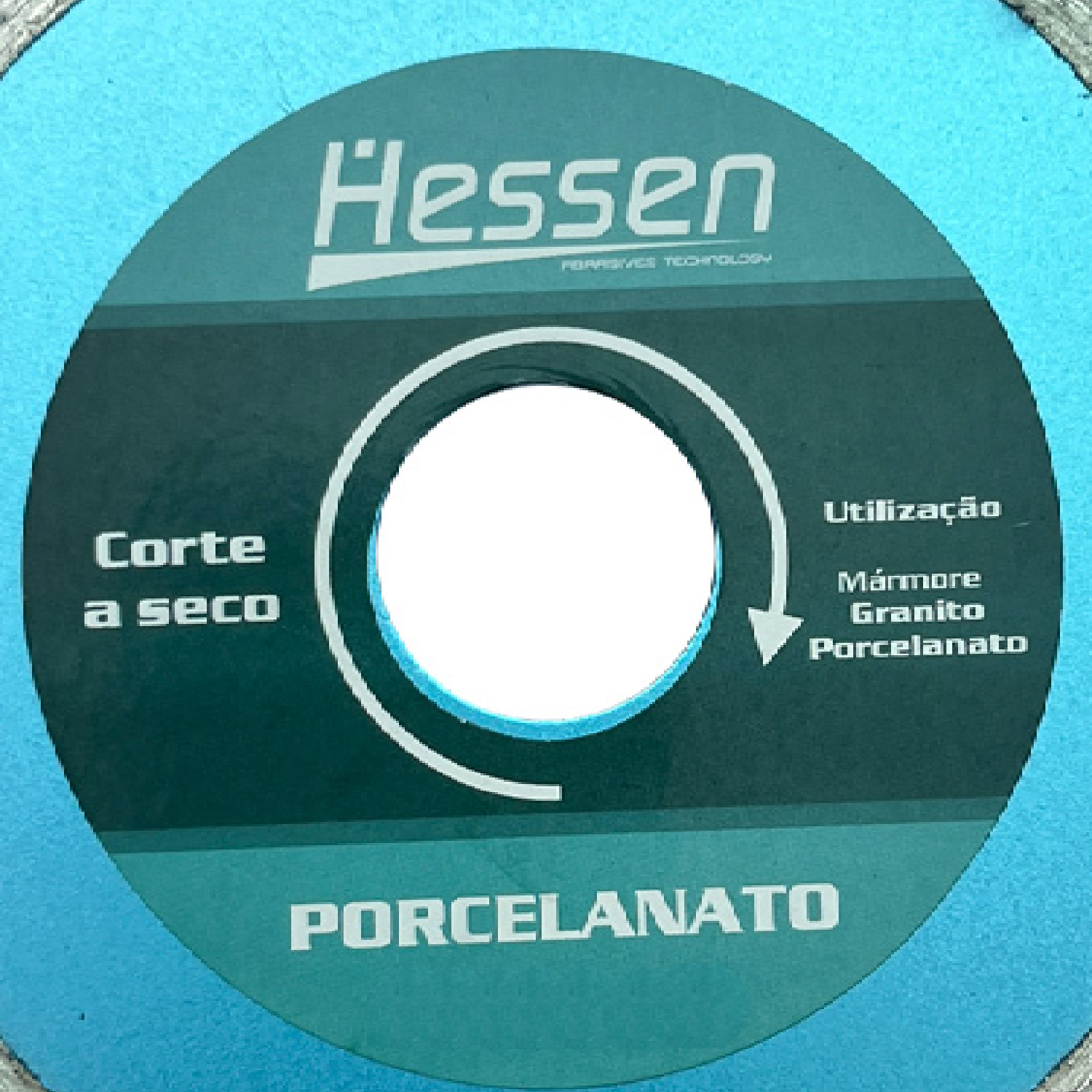 Disco Diamantado Porcelanato Liso 110Mm X 22Mm (20Mm) Hessen