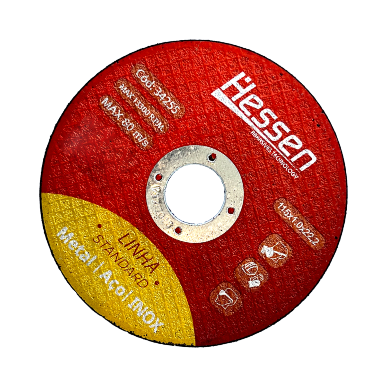 Disco Corte Inox 115X1.0X22,2Mm Standard Hessen