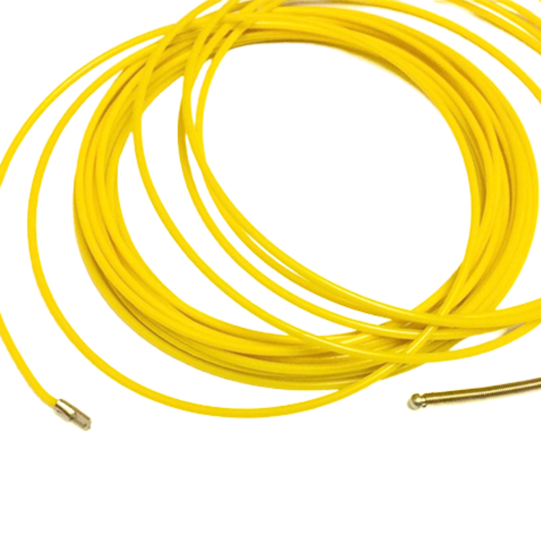 Passa Fio Com Alma De Aço 20M Amarelo Vedah