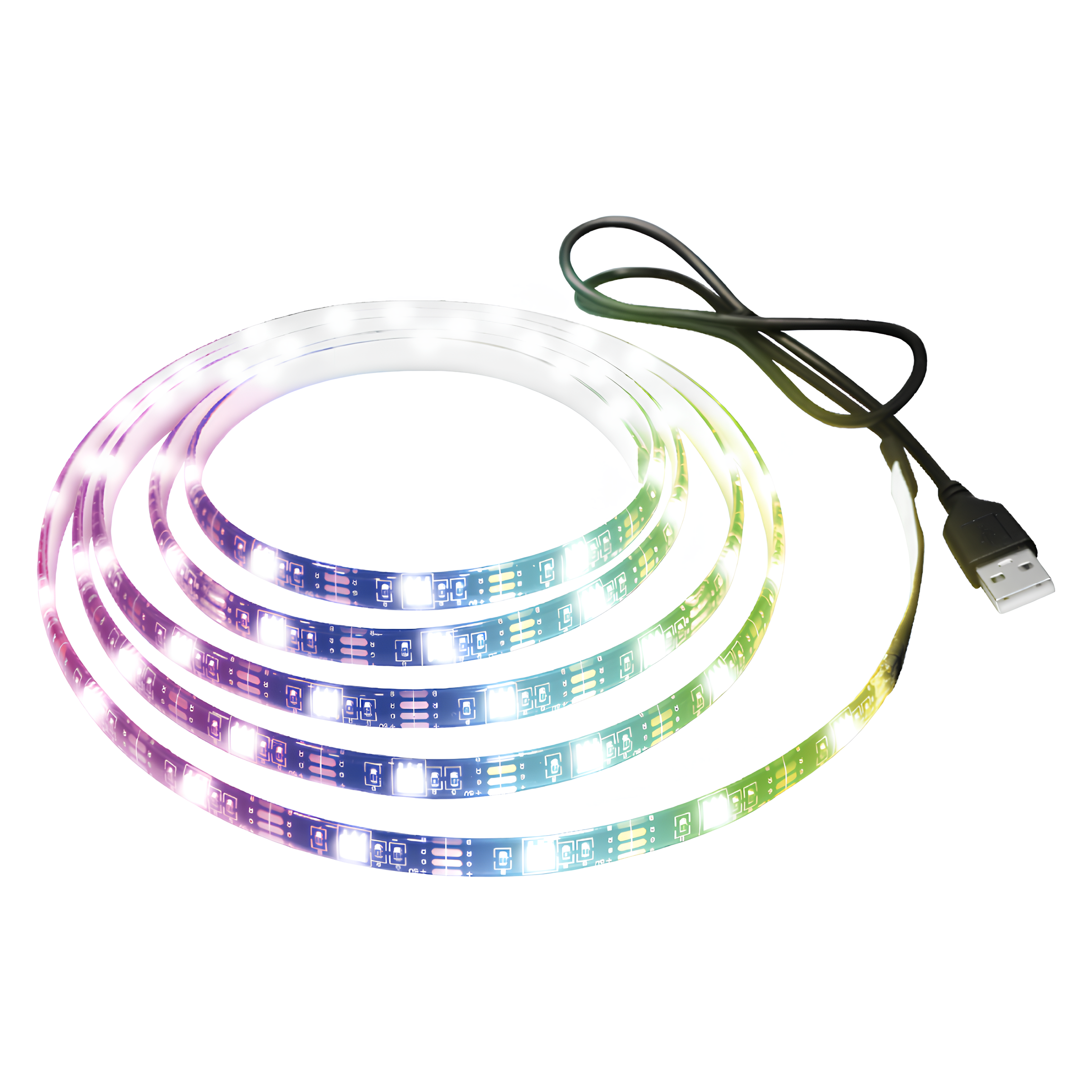 Fita Led Ecoflex  2M 2,5W Rgb 25Lm/M Ip44 Usb 5V Ledvance