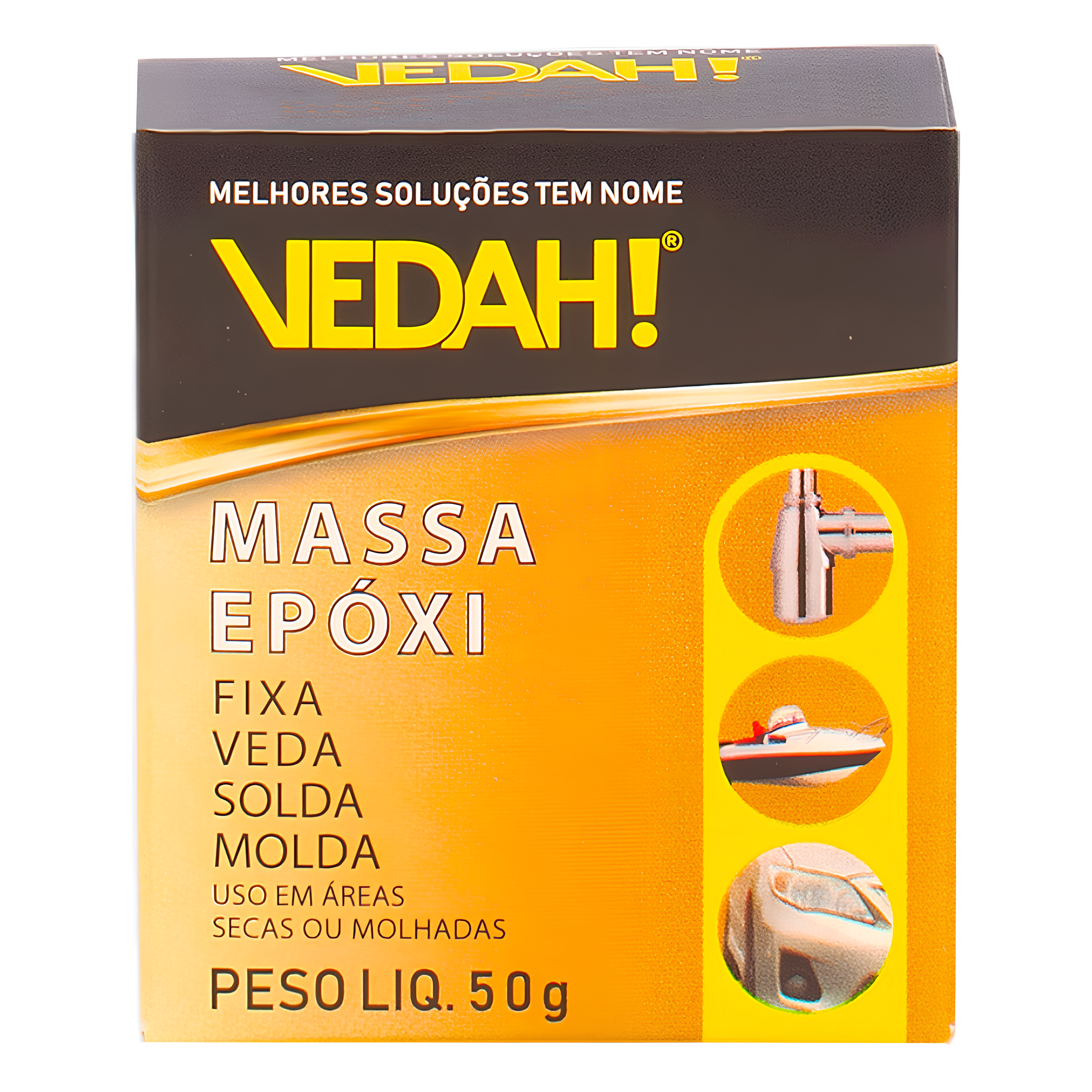 Massa Epoxi Cartucho 50G 2600000001 Vedah