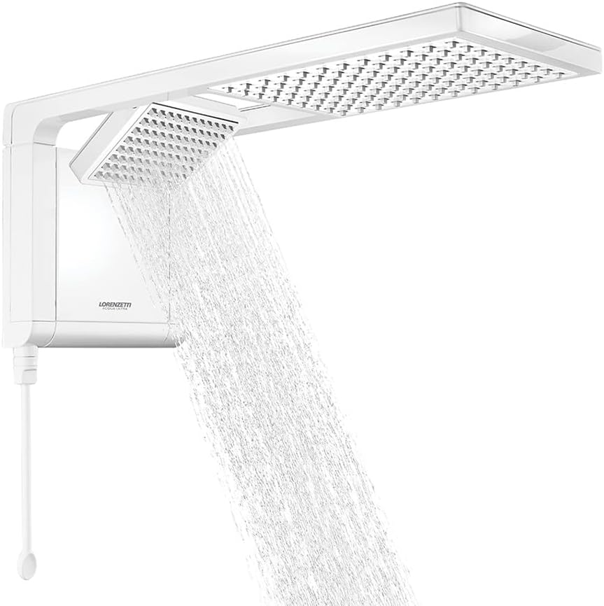 Chuveiro Elétrico Acqua Duo Branco 5500W 127V Lorenzetti