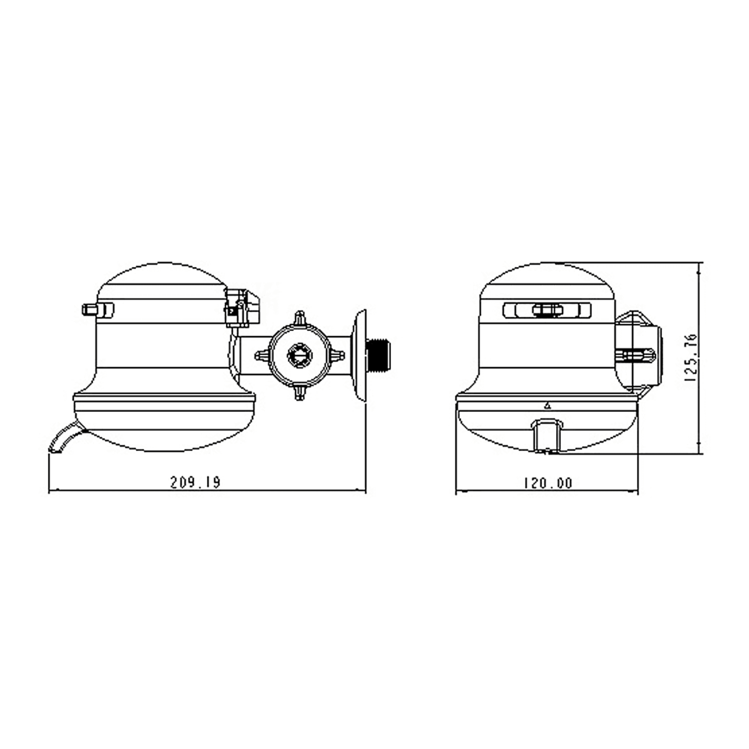 Torneira Elétrica Maxi Ultra de Parede 5500W 220V Lorenzetti