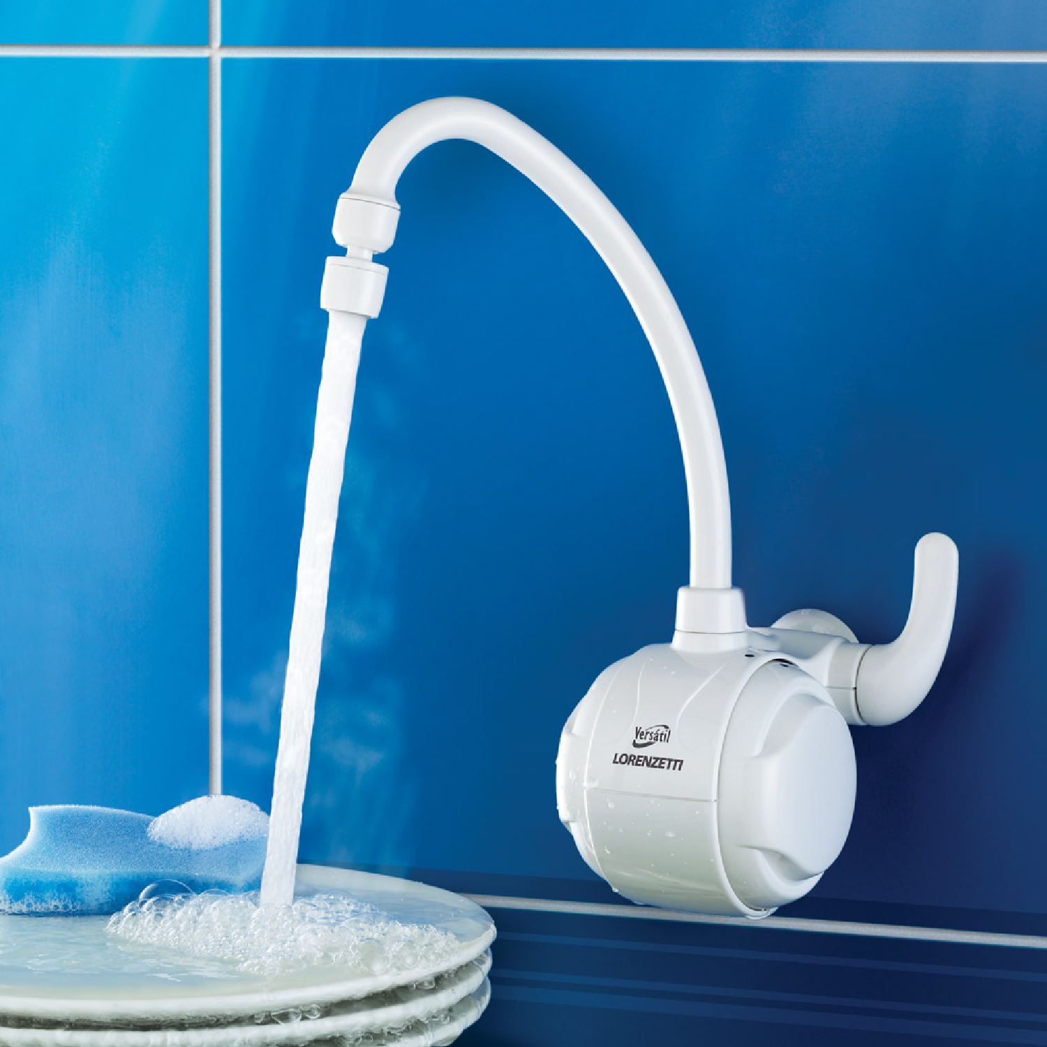 Torneira Elétrica Versátil Cozinha Br 4500W 127V Lorenzetti