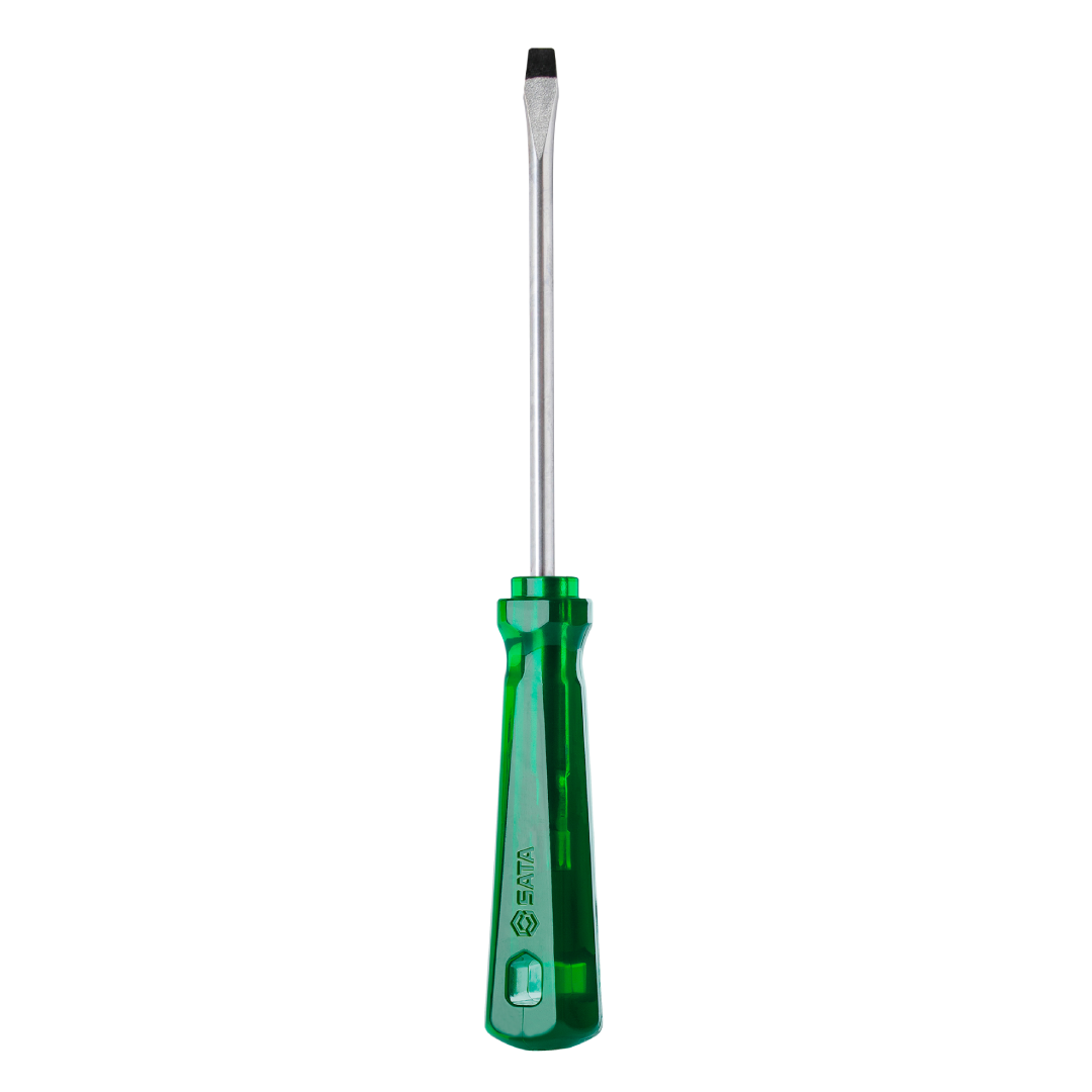 Chave De Fenda Cabo Pvc Translucido Verde 1/8X3 ST61331 Sata