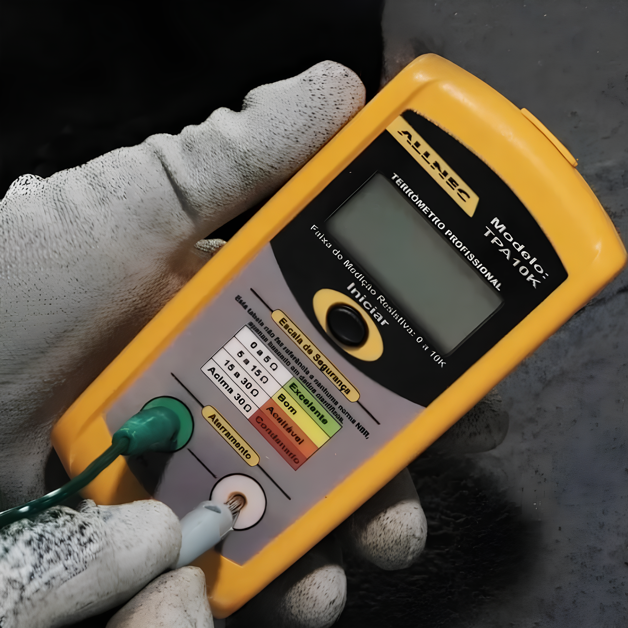 Terrômetro Digital Profissional Allnec TPA10K-C Allnec