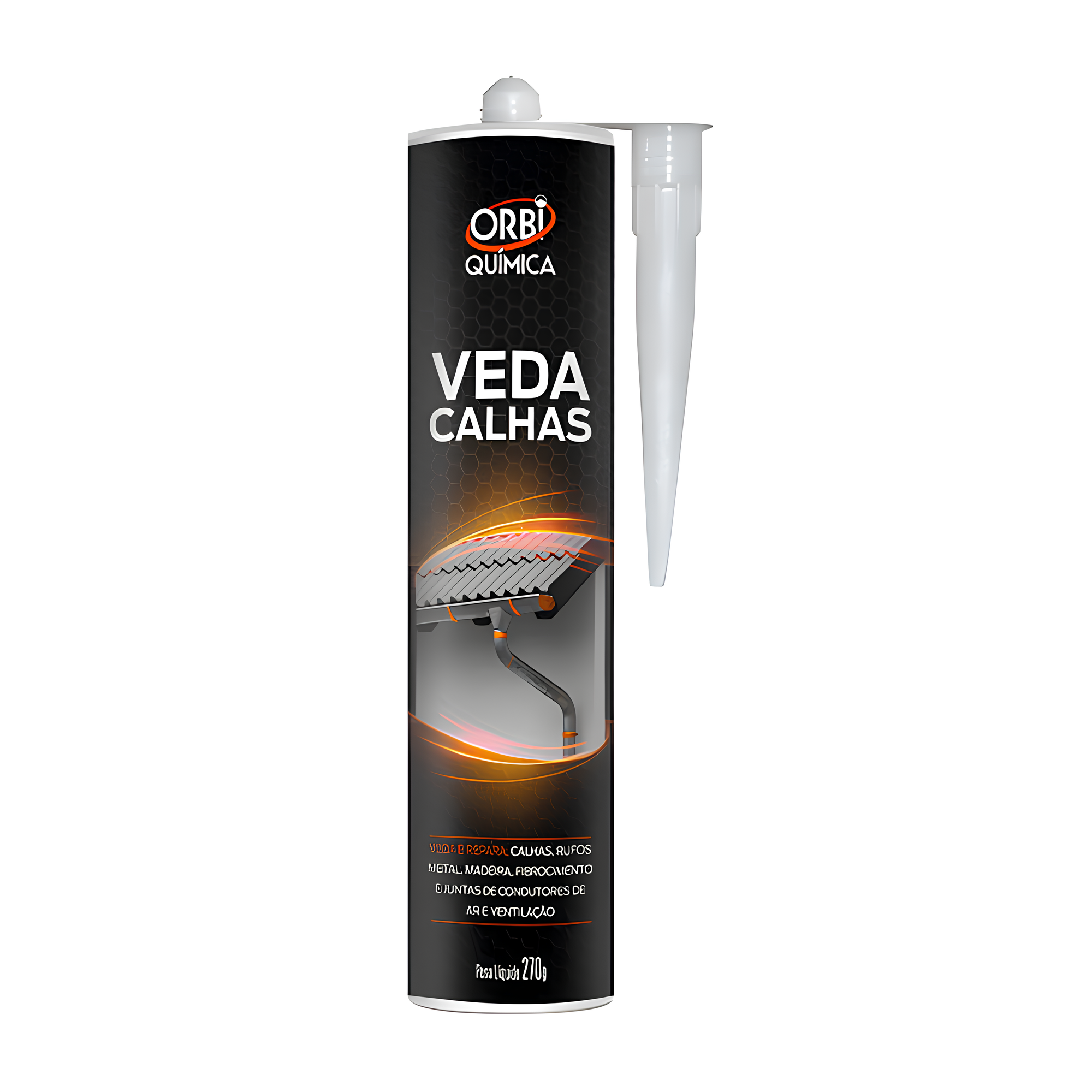 Veda Calha Tubo 270G 15601 Orbi Química