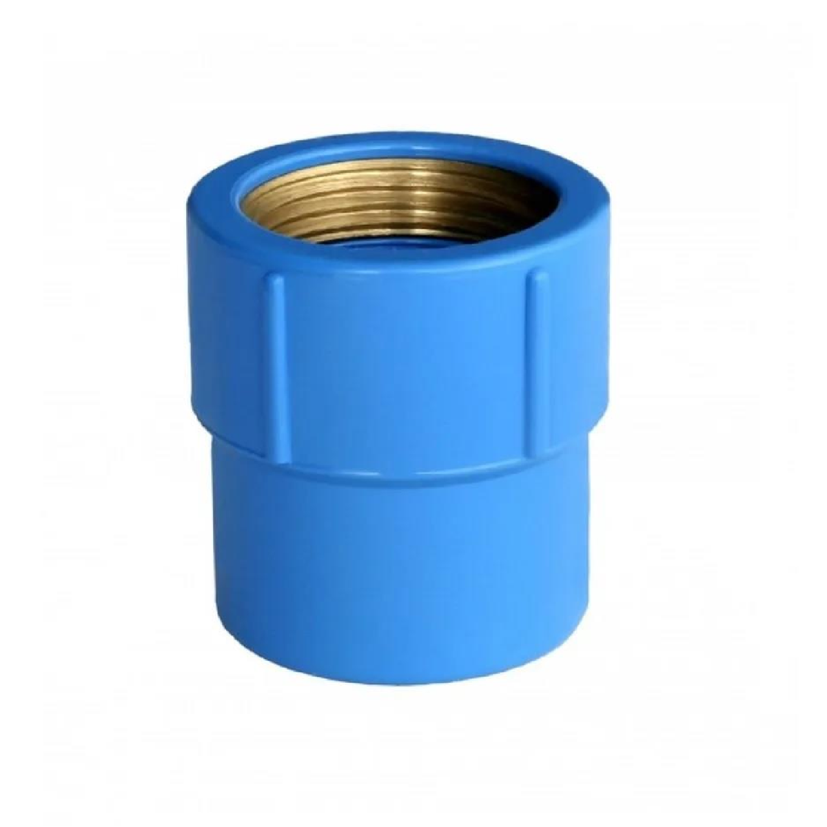 Luva Soldável Bucha Latão 25mm x 3/4" Pvc Azul 11752 Amanco