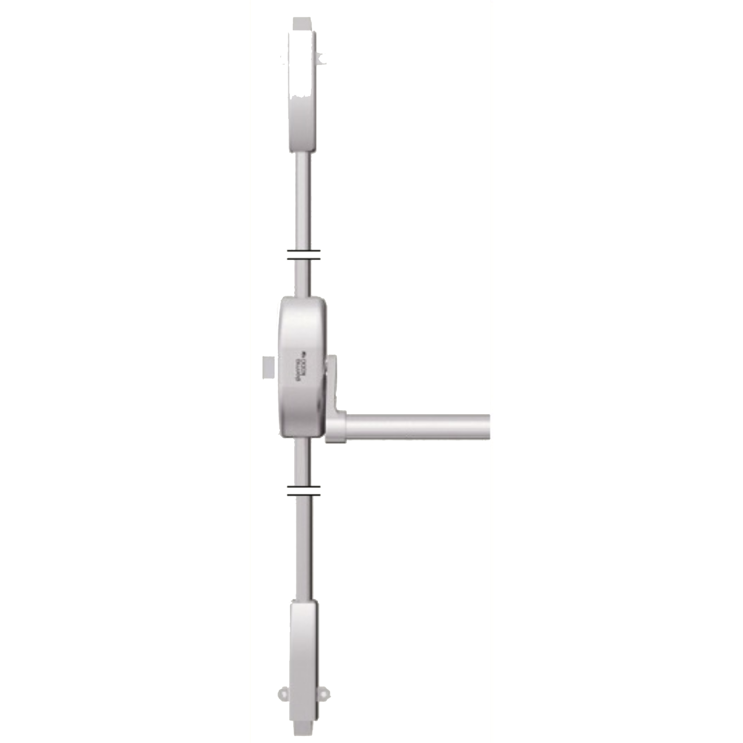 Barra Antipanico Pha 1202 Fechadura Vertical Prata Dorma