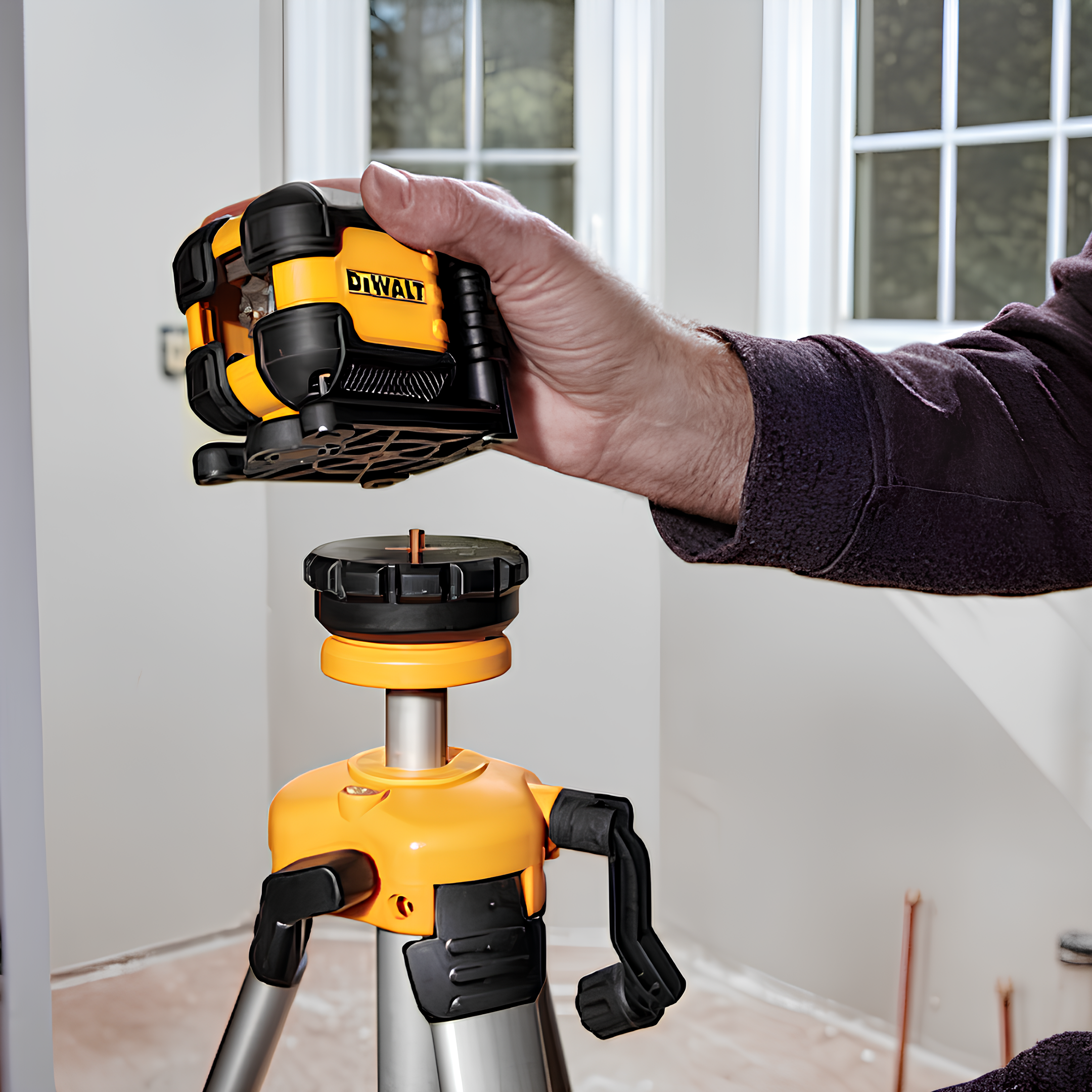 Nível Laser Vermelho Linhas 1V1H DW08802 Dewalt