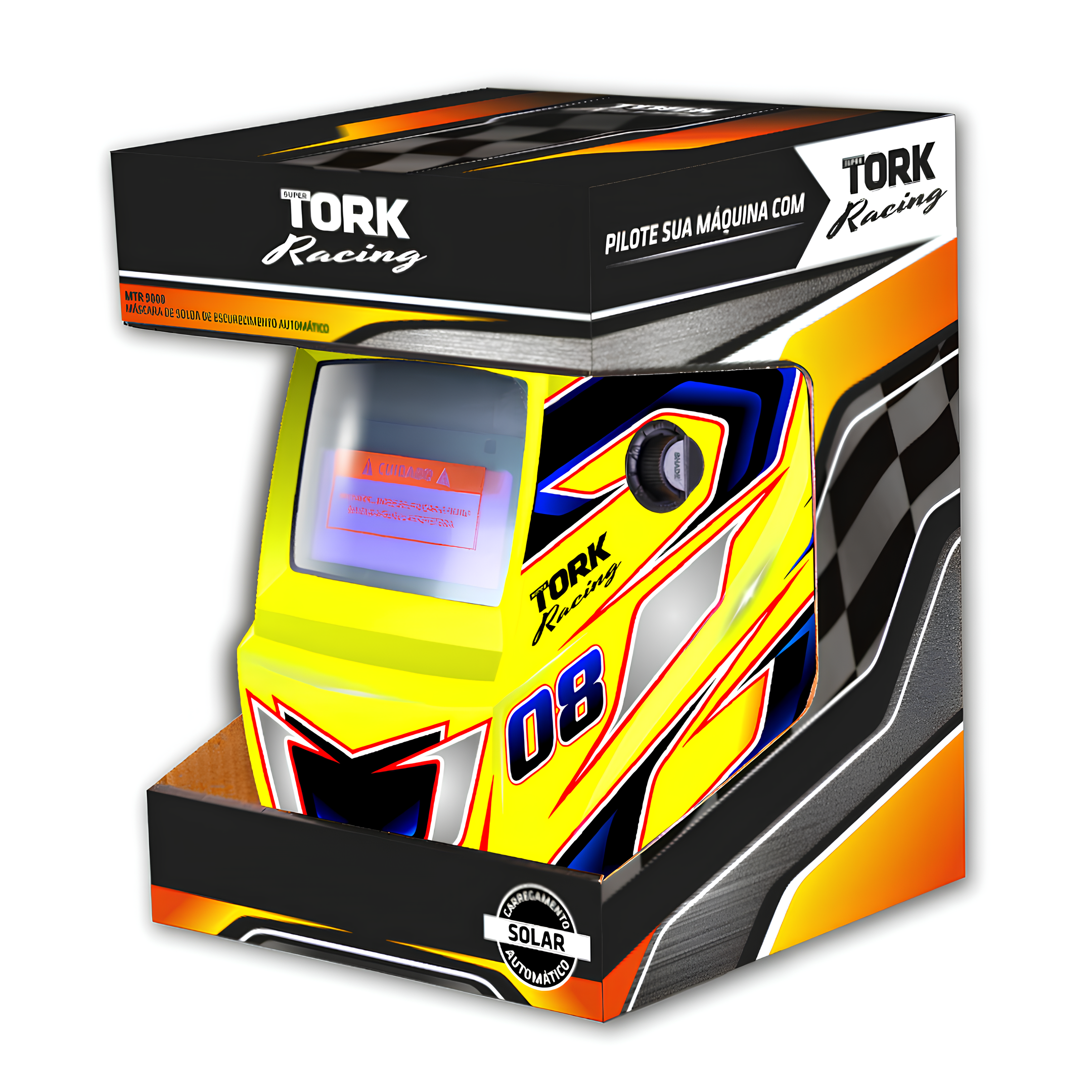 Mascara Solda Automática 4K Racing 08 C/ Escurecimento Tork