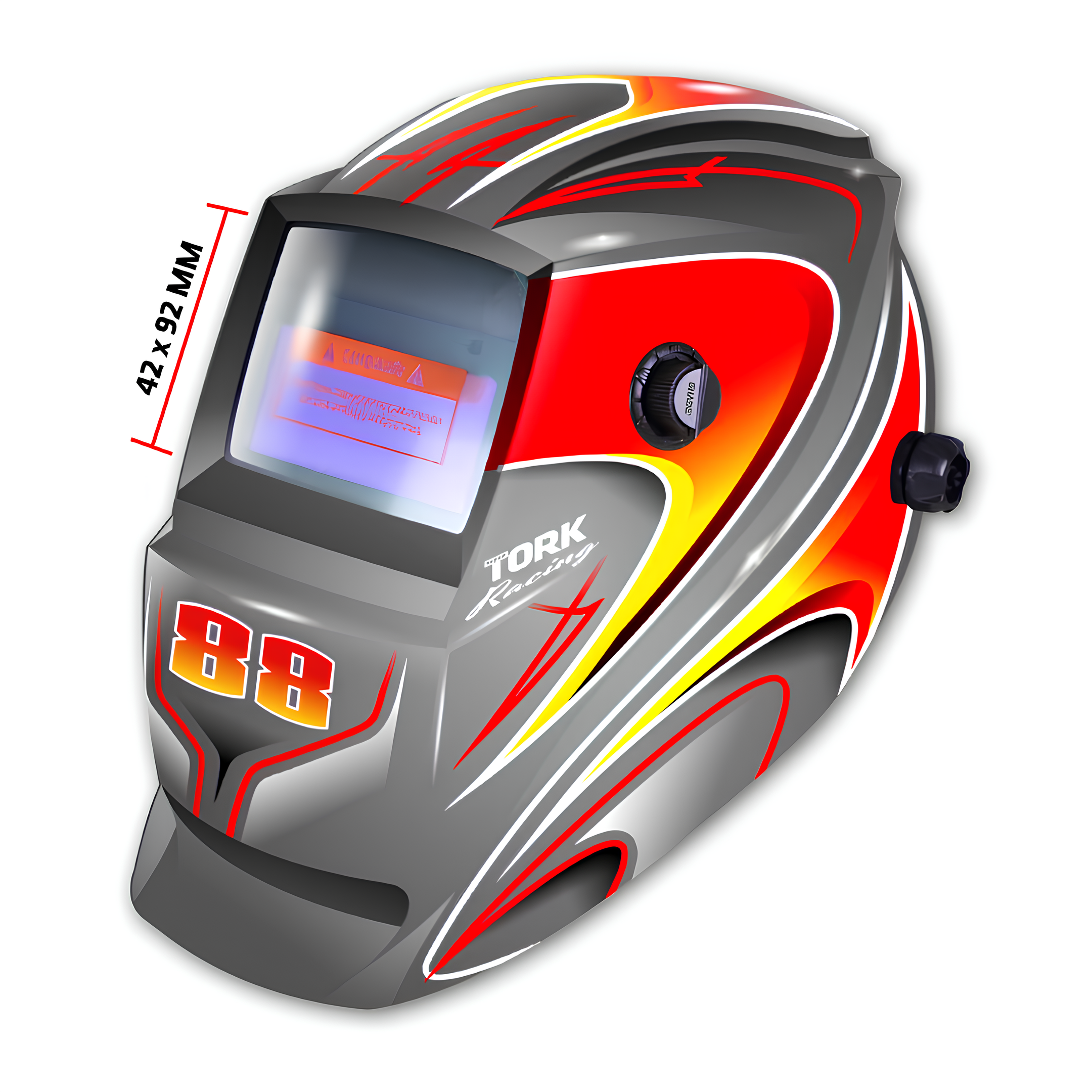 Mascara Solda Automática 4K Racing 88 C/ Escurecimento Tork