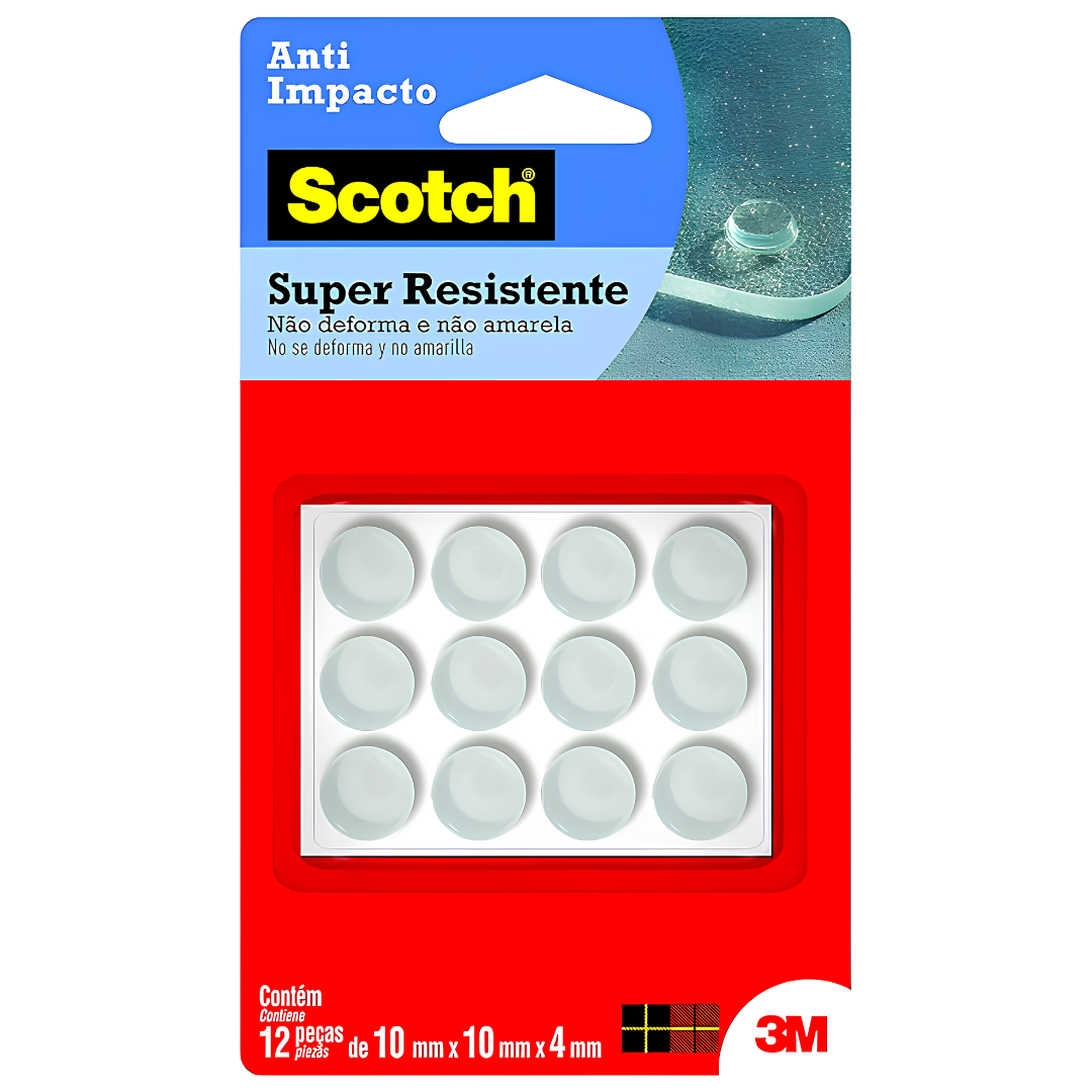 Protetor Anti-Impacto Scotch Redondo Medio M HB004263040 3M