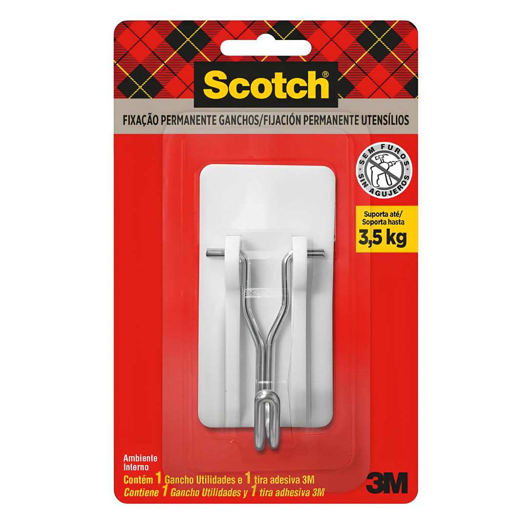 Gancho adesivo Scotch Utilidades HB004684351 3M