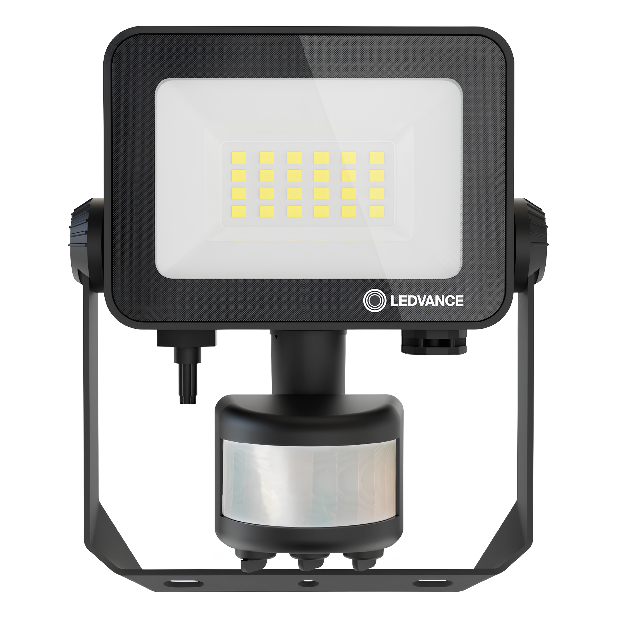 Refletor Floodlight Compact Sensor Preto 20W 90° Bivolt Ledvance