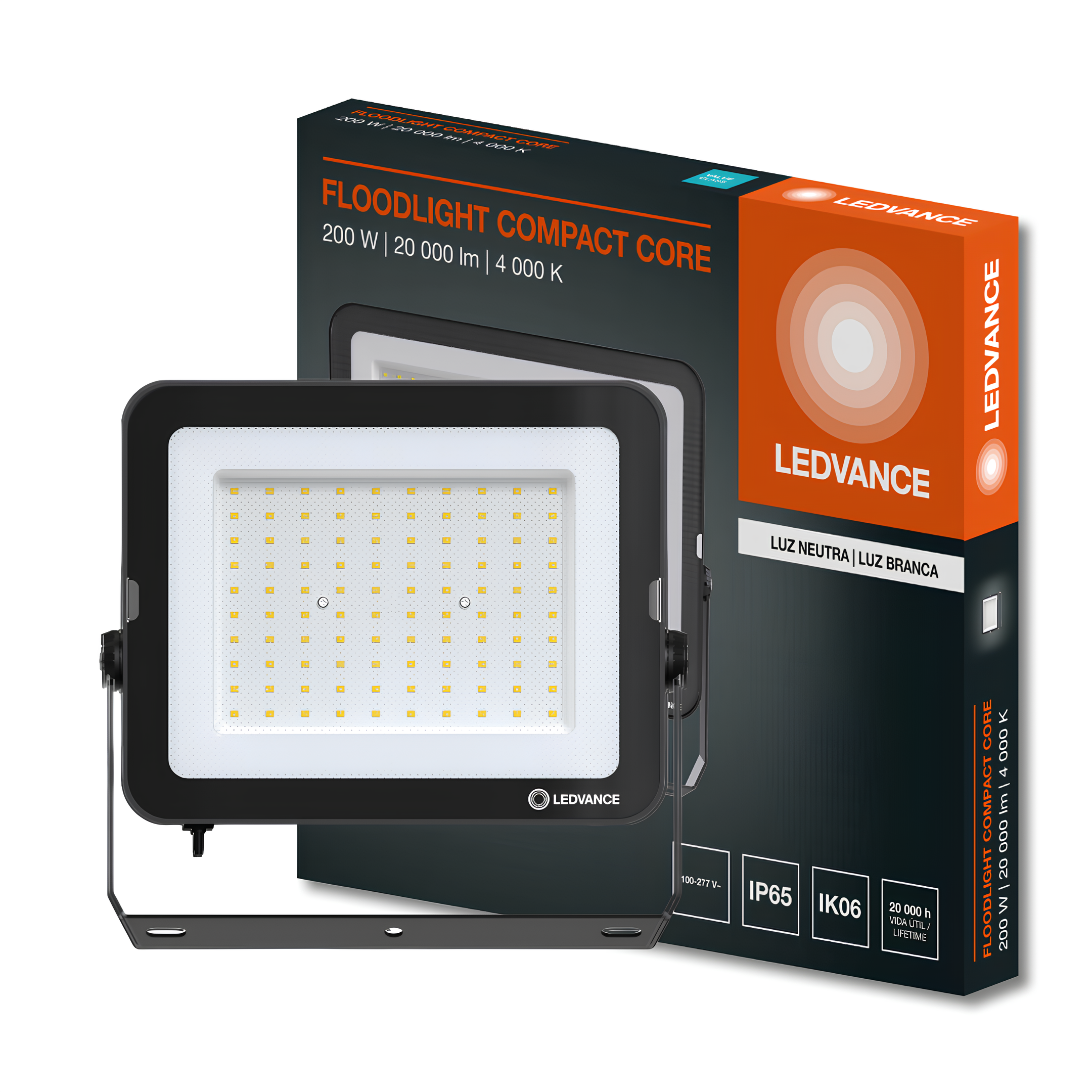 Refletor Floodlight Compact 200W 19000Lm Bivolt Ledvance