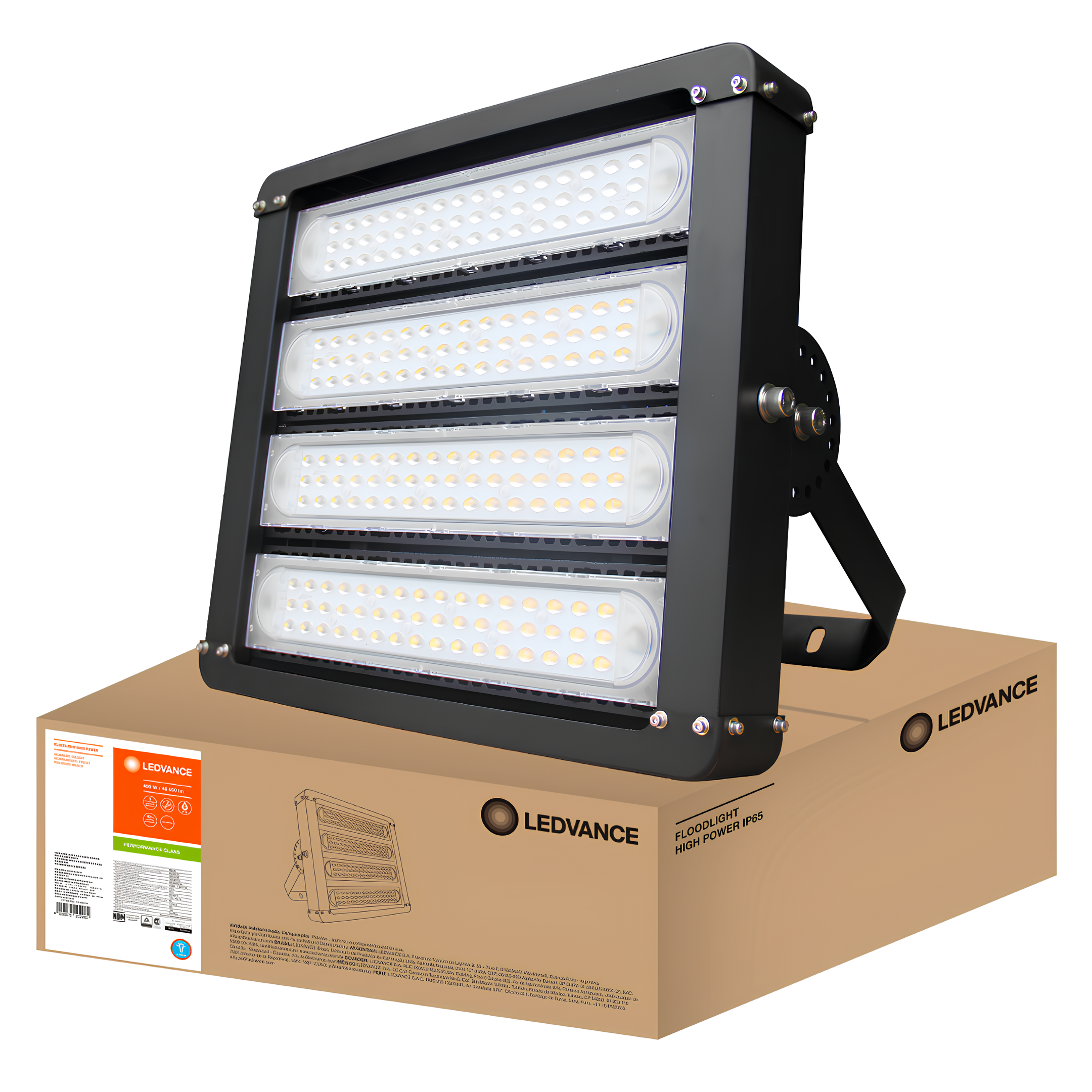 Refletor Led High Power 400W 5700K 48000Lm 60° Ip66 Ledvance