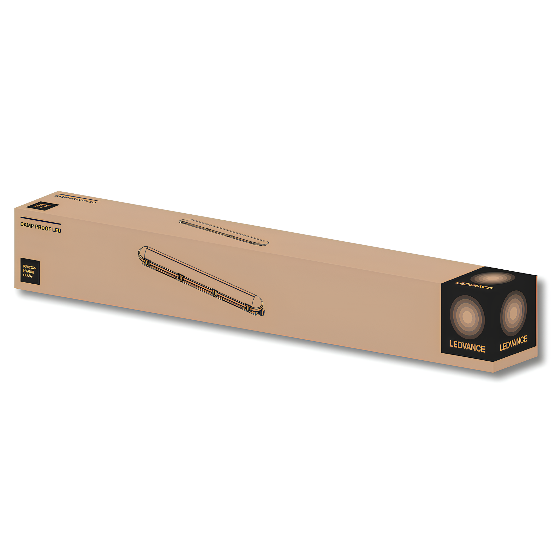 Luminaria Hermetica Damp Proof Pfm 15W 6500K 2250Lm Ledvance