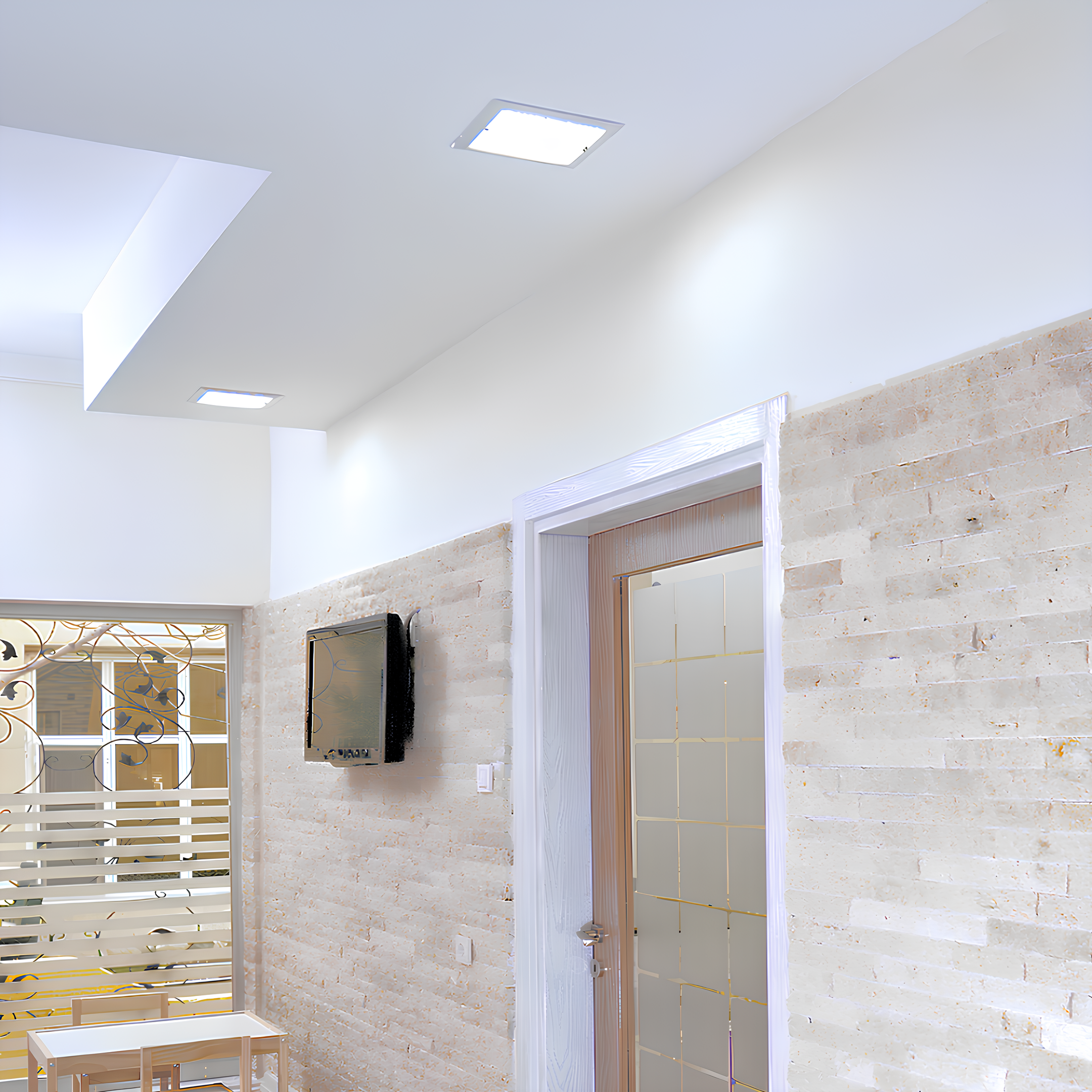 Luminaria Led Embutir Quadrada Slim Downlight 17Cm 12W 840Lm Ledvance