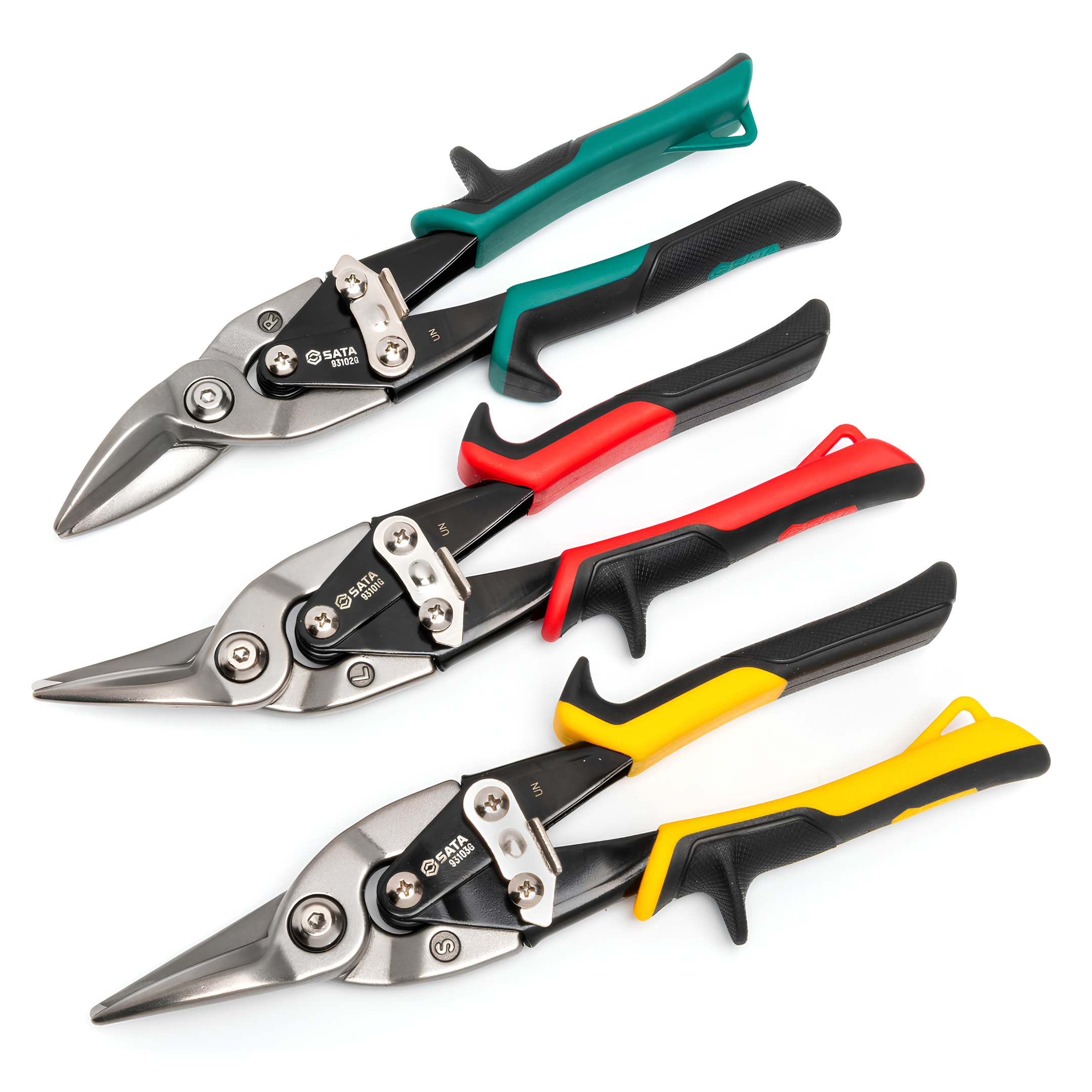 Jogo De Tesoura Aviação 10" 3 Peças St93105g Sata