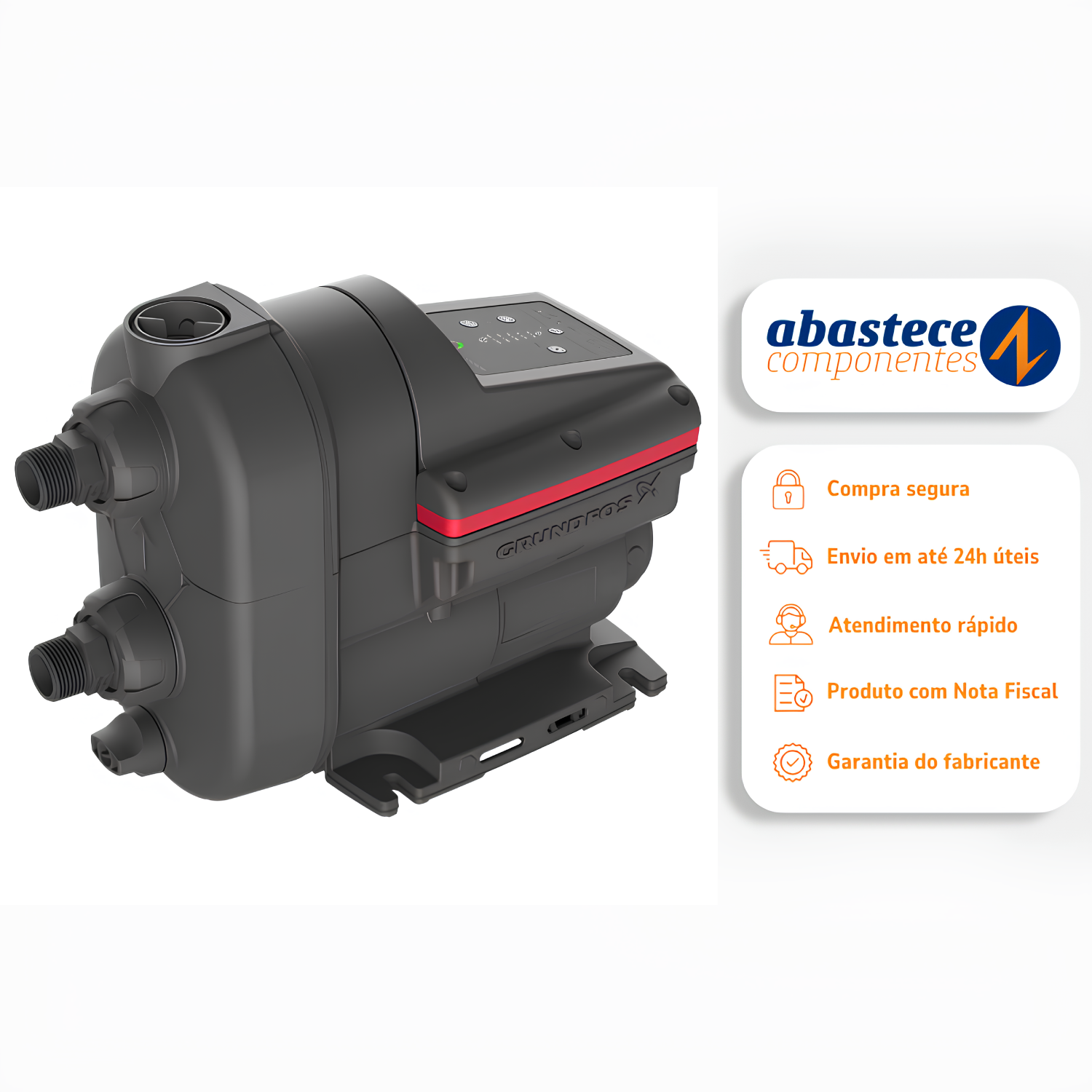 Bomba Pressurizador Scala2 3-45 (0,45Kw - 0,71Cv) Grundfos