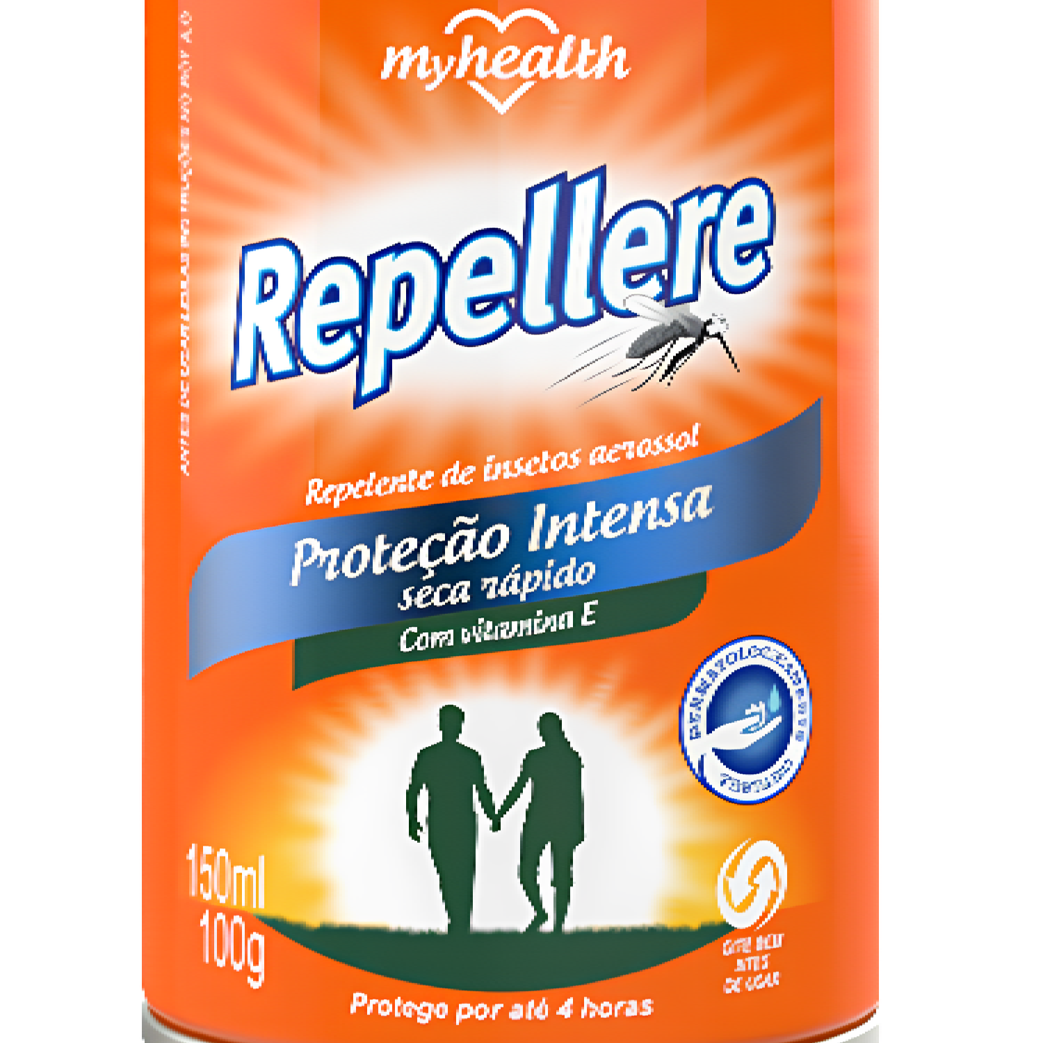 Spray Repelente De Insetos 150Ml 100G Mh AE2600001 Repellere